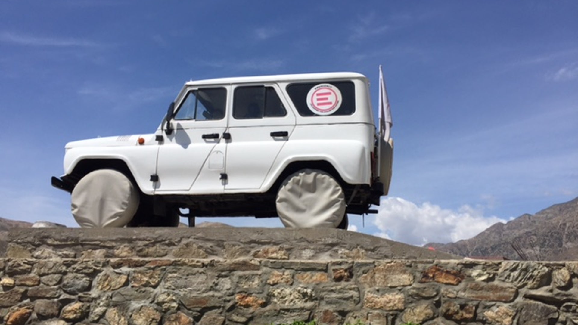 Ambulance in Panjshir Valley, Afghanistan 