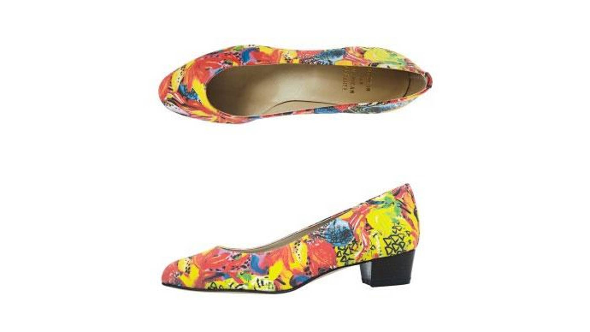Le Jardin Print Leslie Pumps
