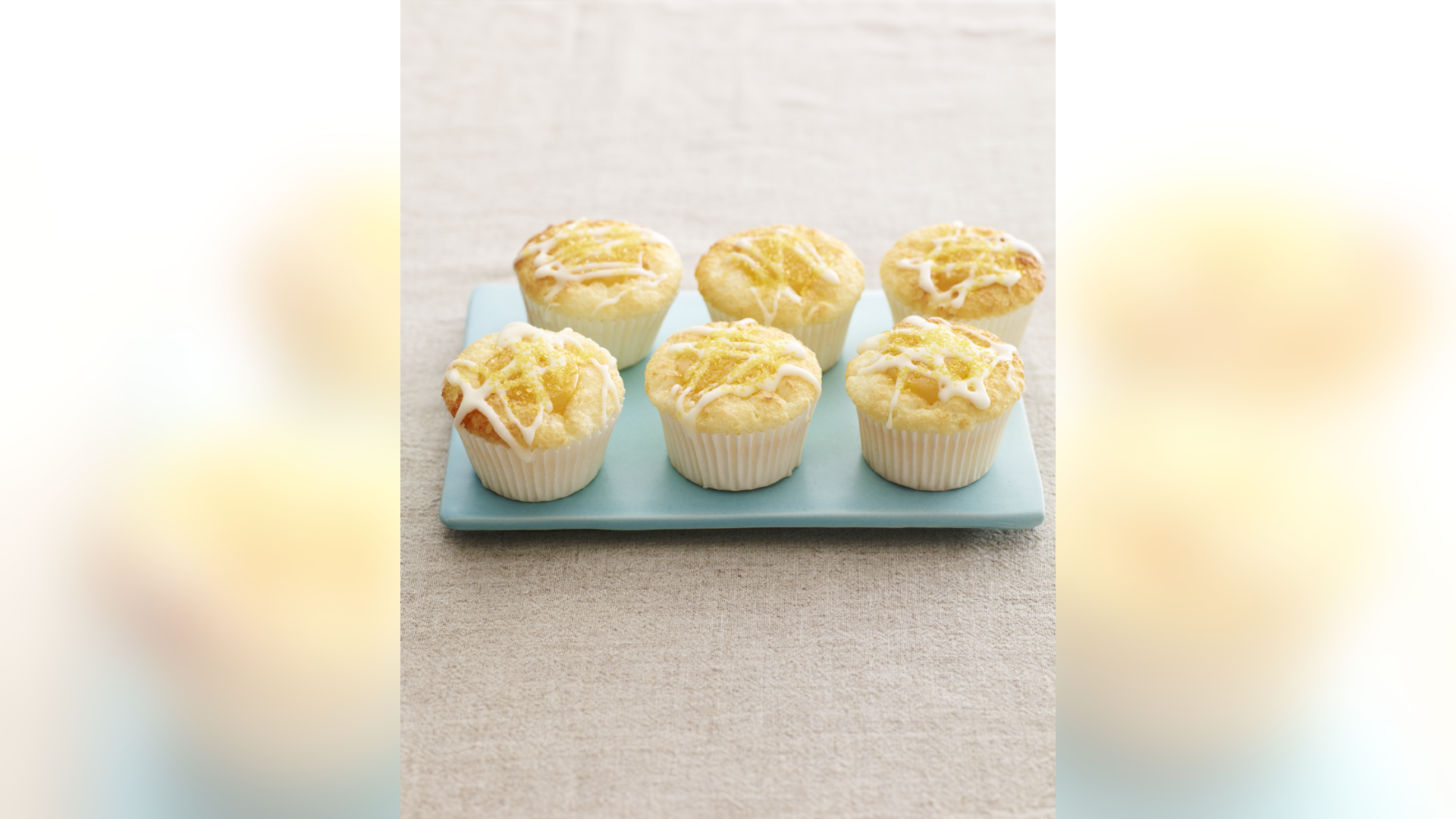 Lemon Angel Food Cupcake with Lemon Curd and Mascarpone Frosting