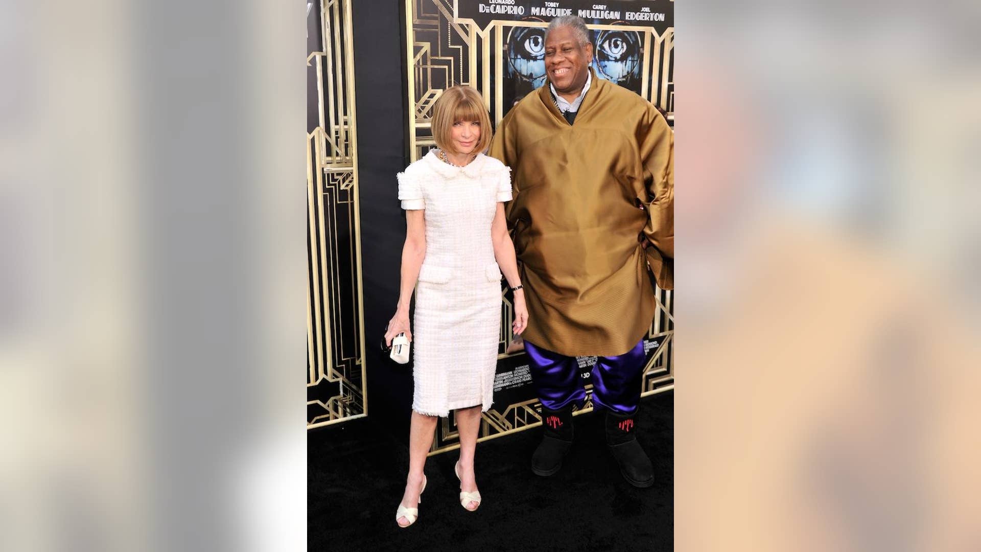 Anna Wintour and André Leon Talley