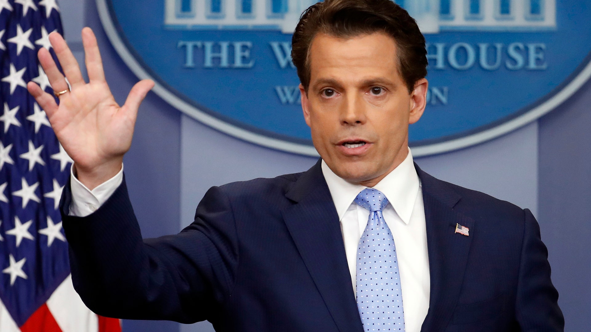 The news comes just over a week after Scaramucci was first hired