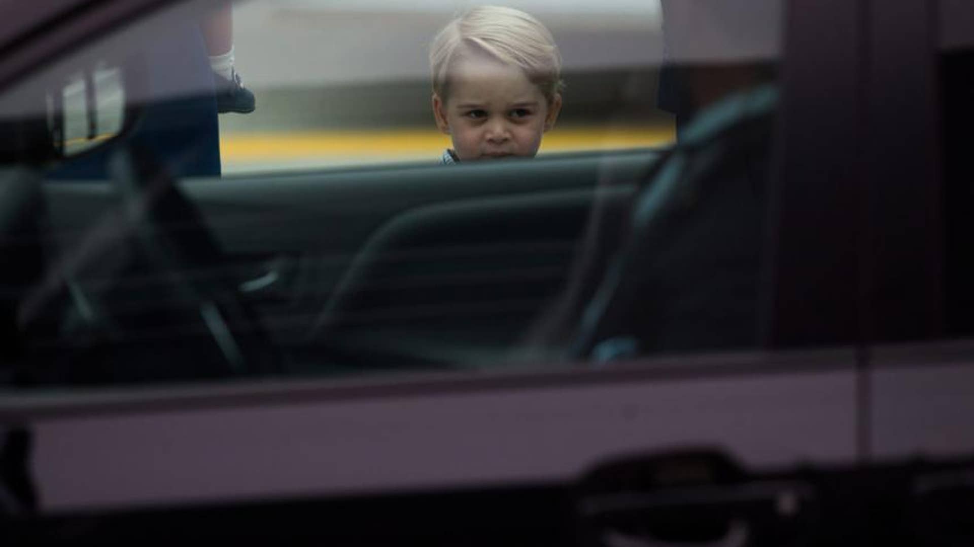 Prince George is probably hoping he can go back to his palace now.