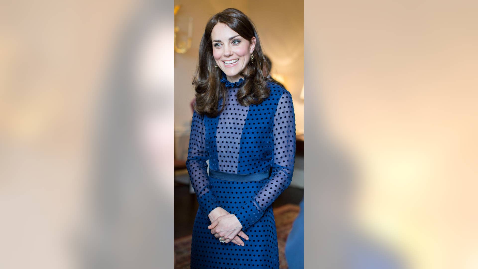Kate Middleton Wears a Super Sheer 'Illusion' Dress to Guests(01)