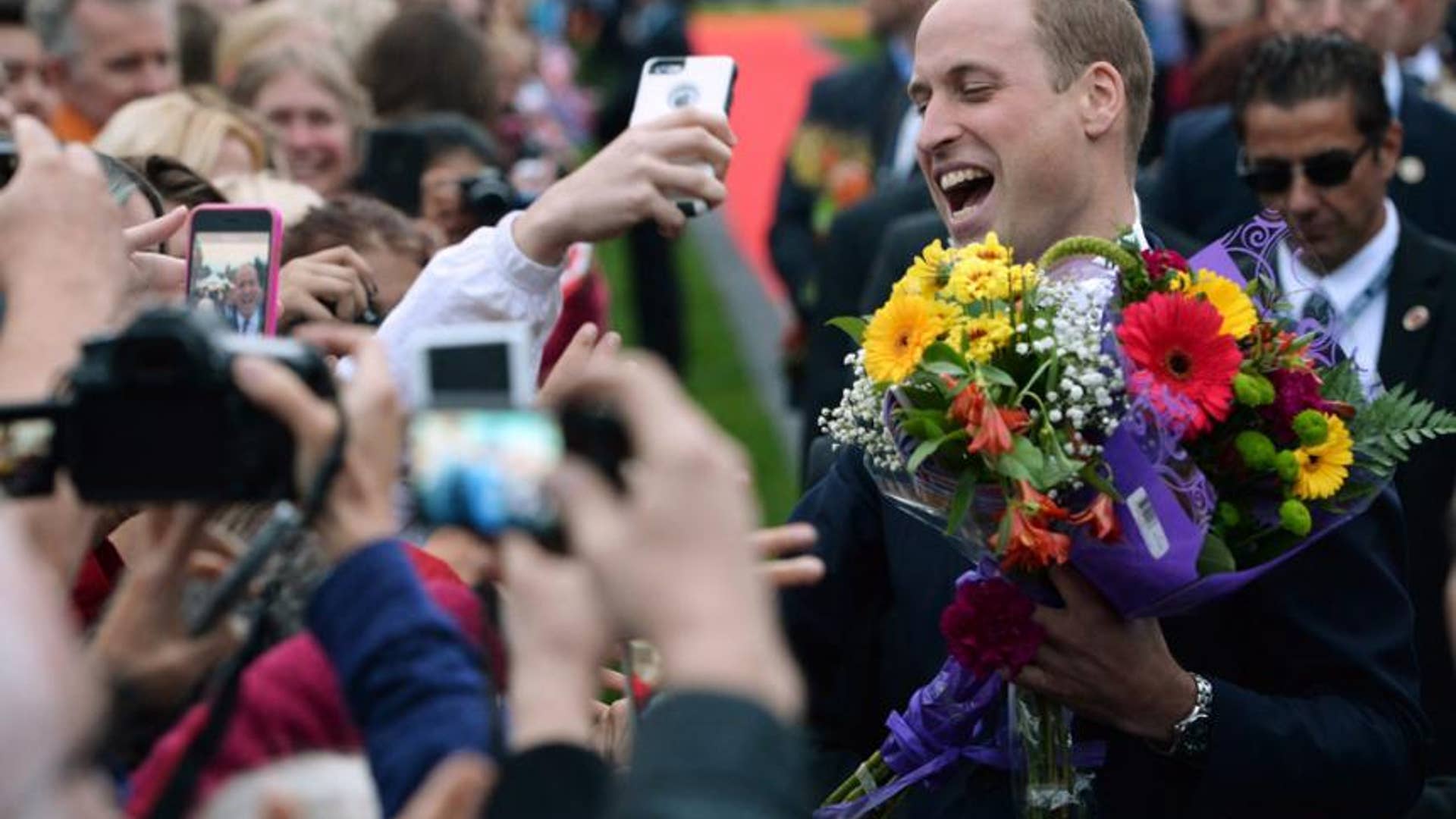 Meanwhile, Prince William is enjoying the spotlight.