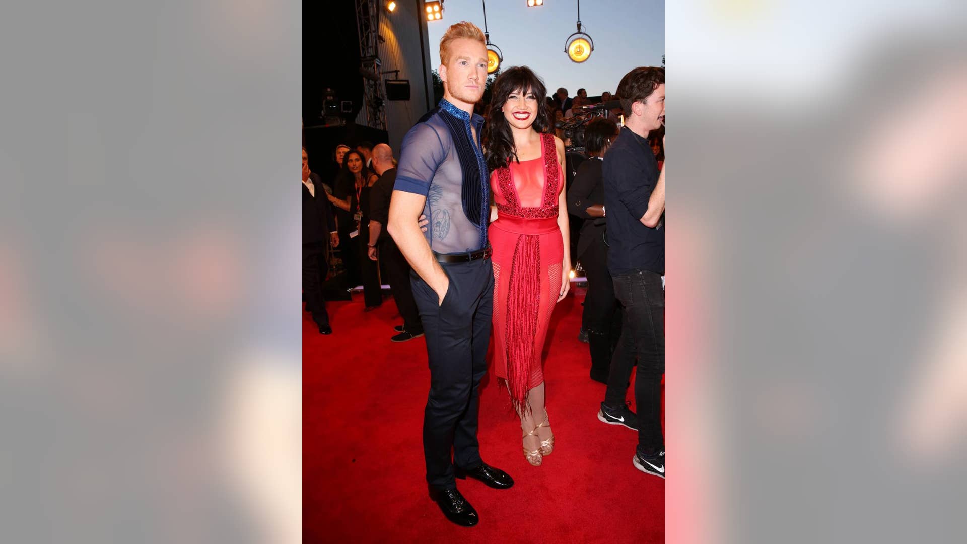 With Contestant Greg Rutherford