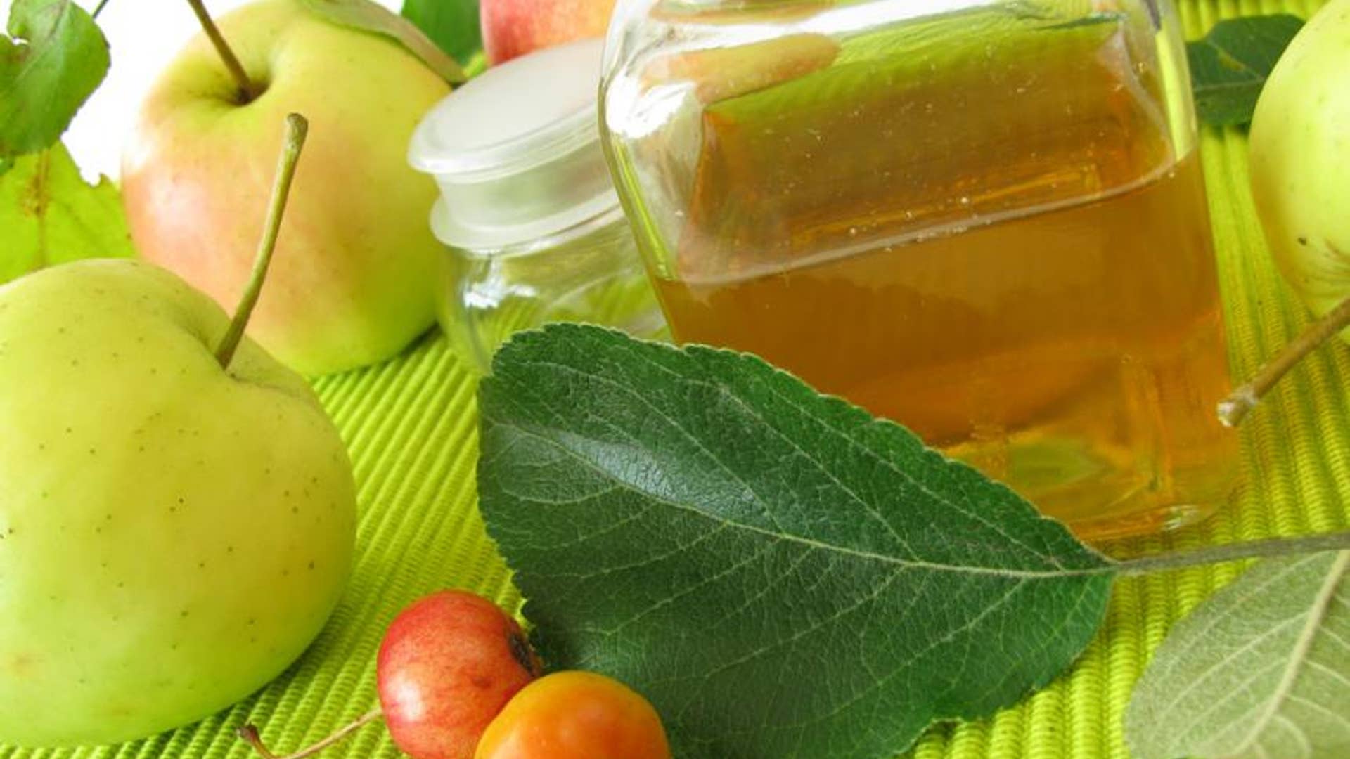 Apple cider vinegar can add shine