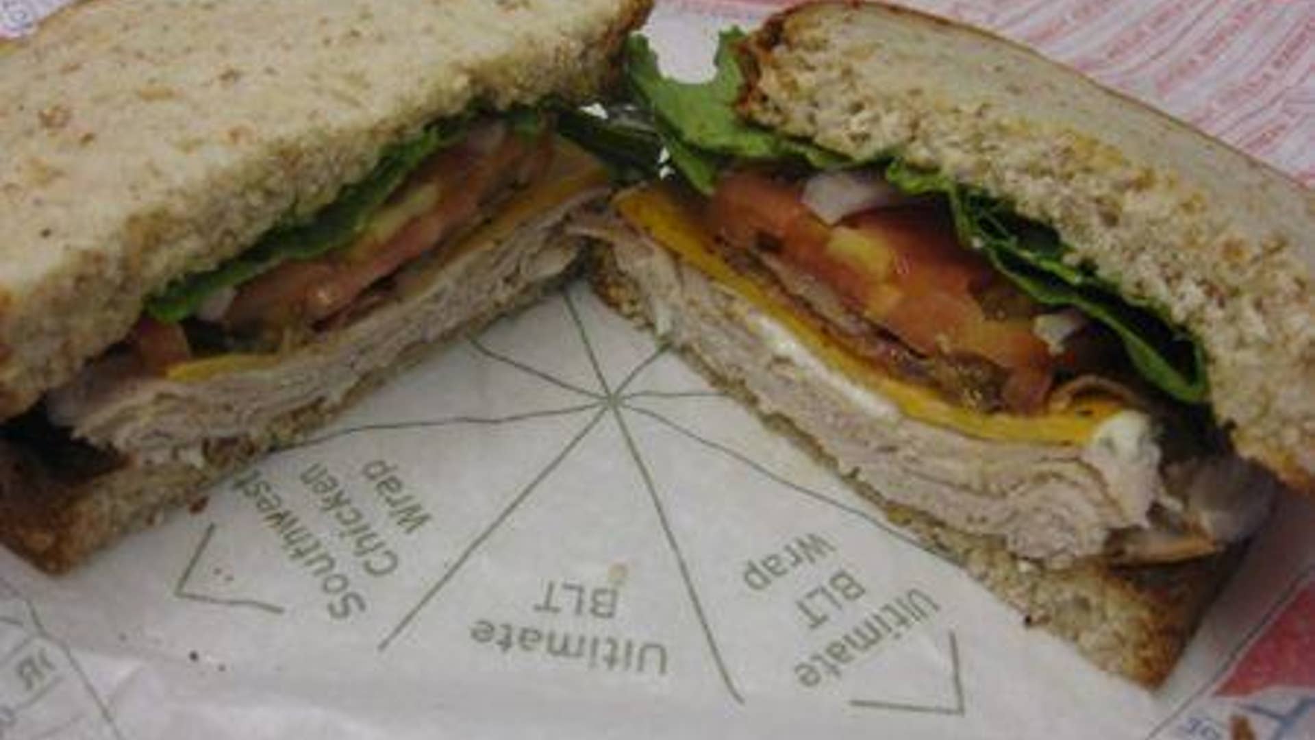 Arby's Roast Turkey Ranch & Bacon Sandwich