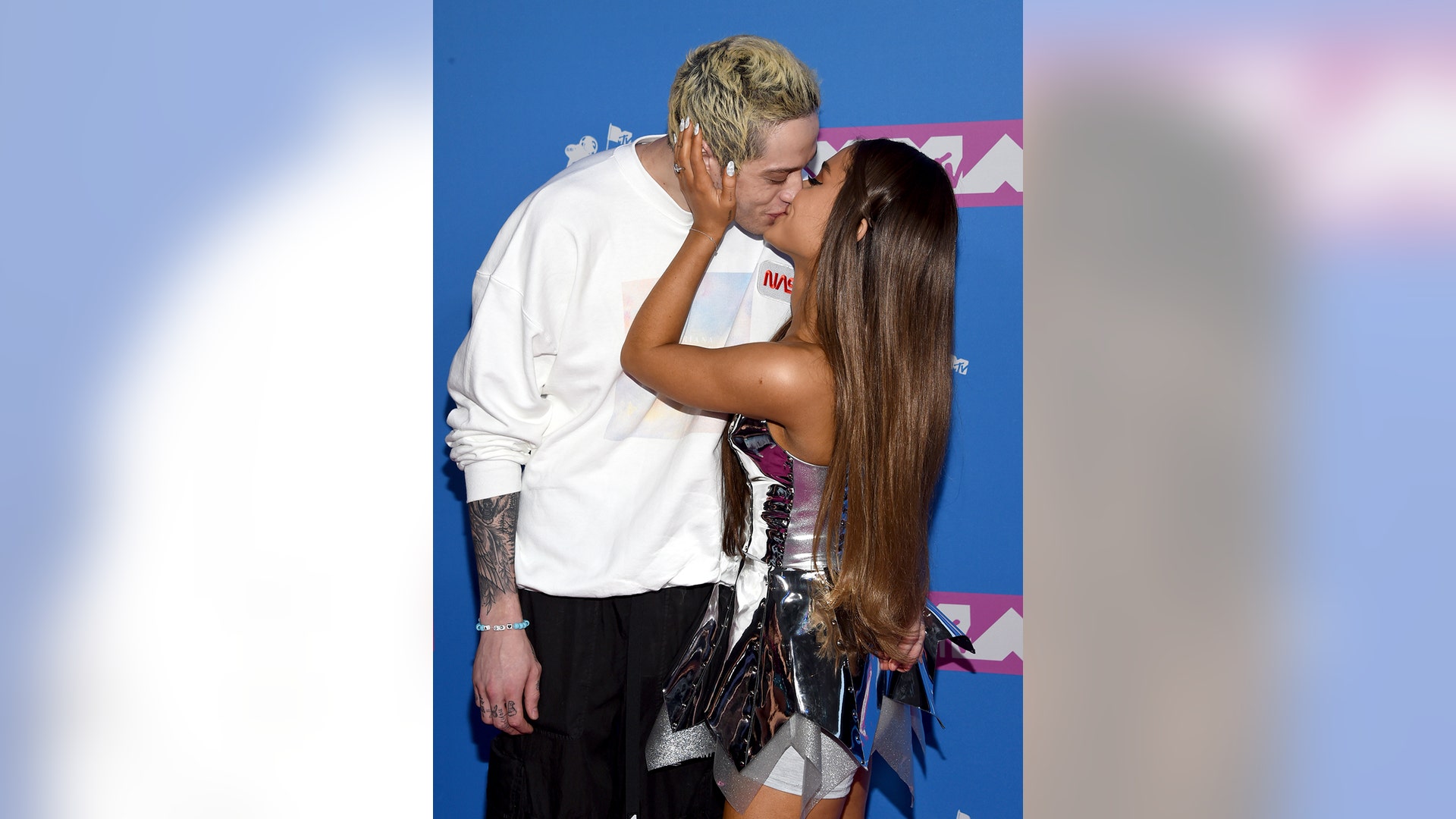 Ariana Grande and Pete Davidson