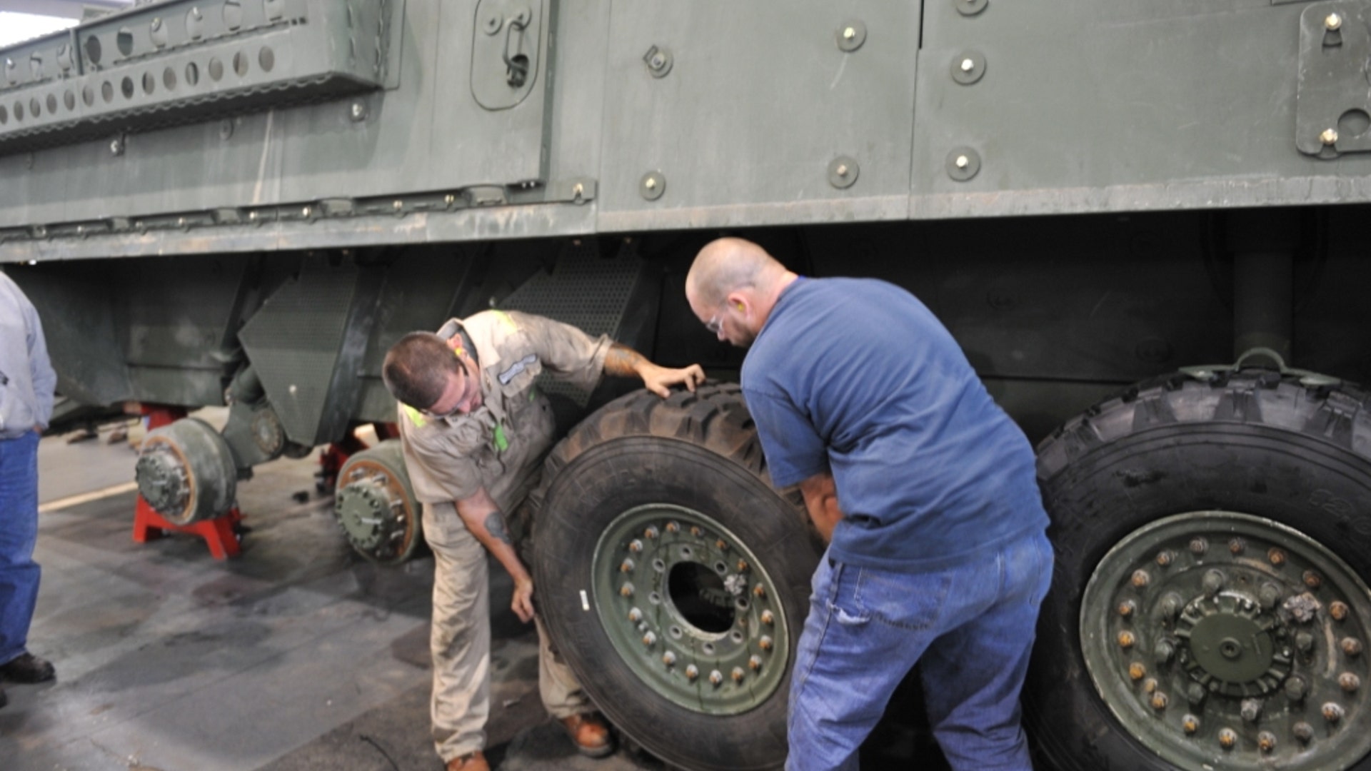 New Wheel for a Stryker