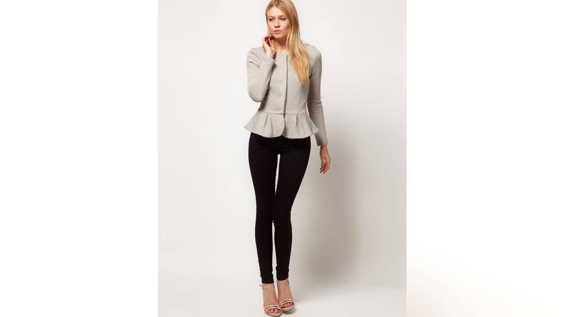 ASOS Peplum Jacket, $59.61