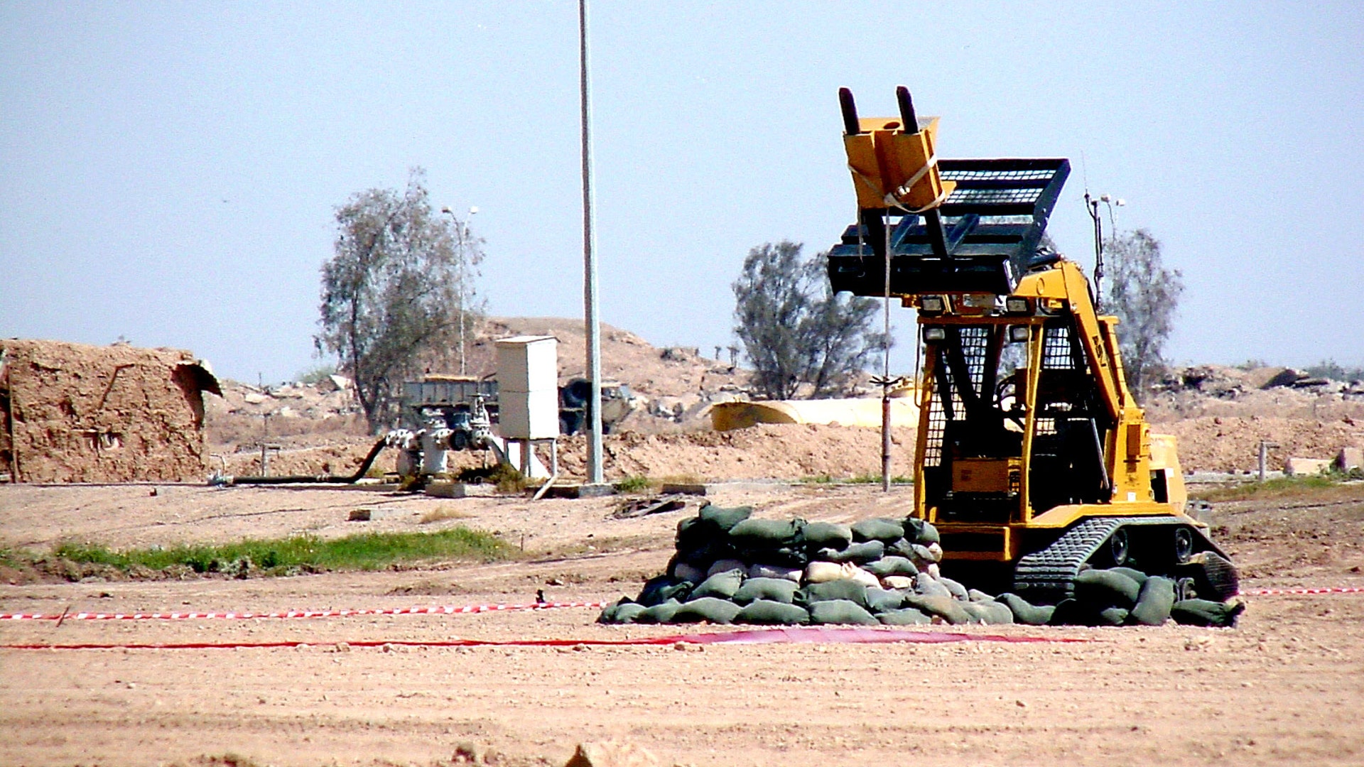 Robot Clears the Way