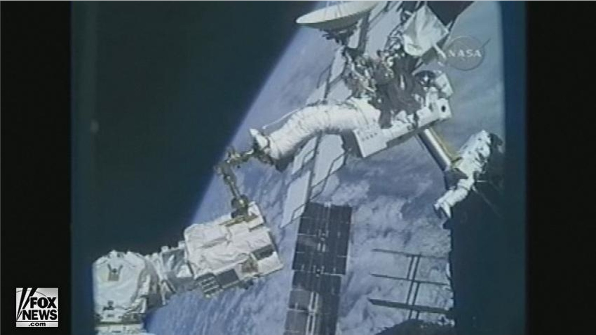 Atlantis Spacewalk