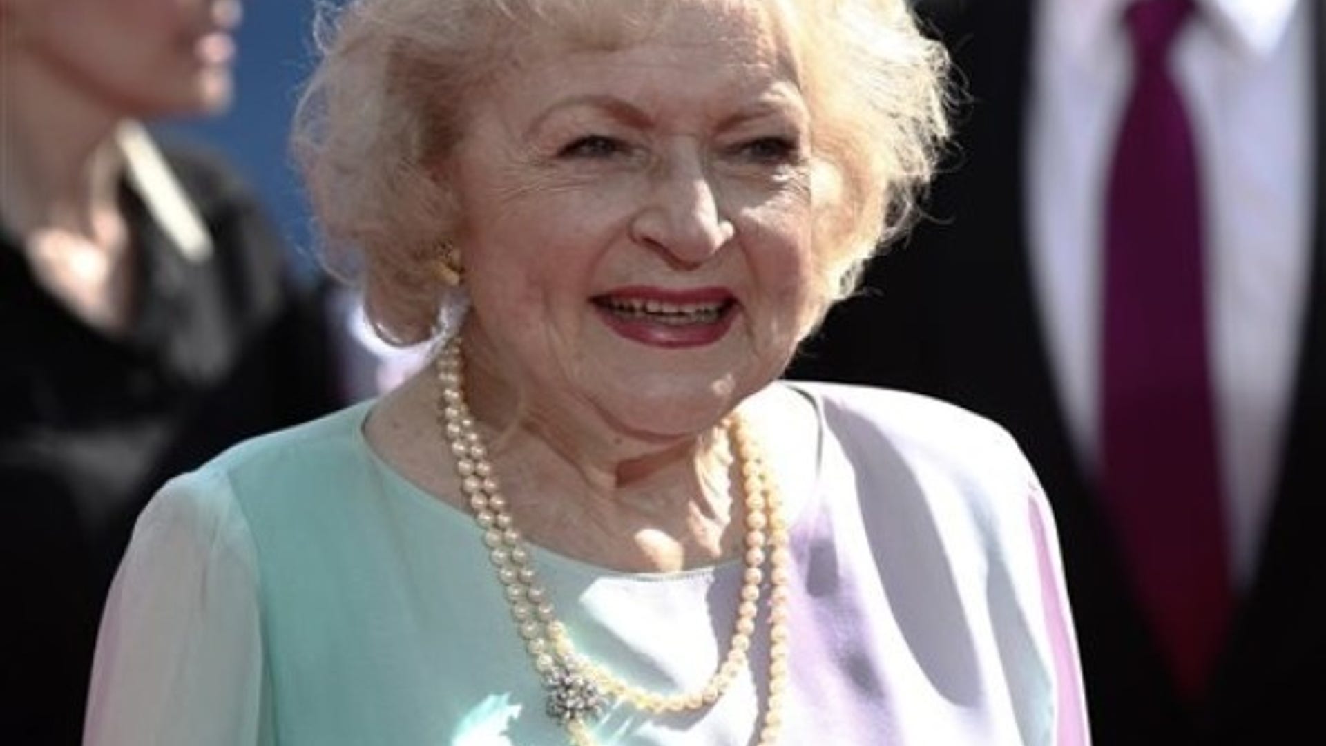 Now: Betty White