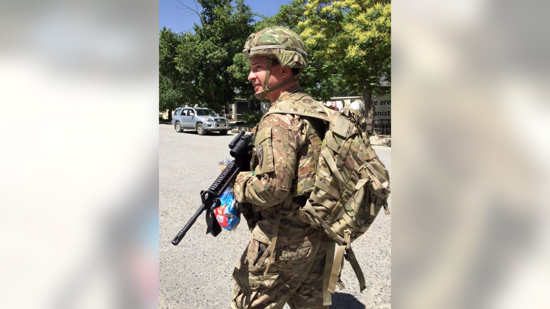 Major Jared Auchey was just 18 when he joined the U.S. Army Reserve