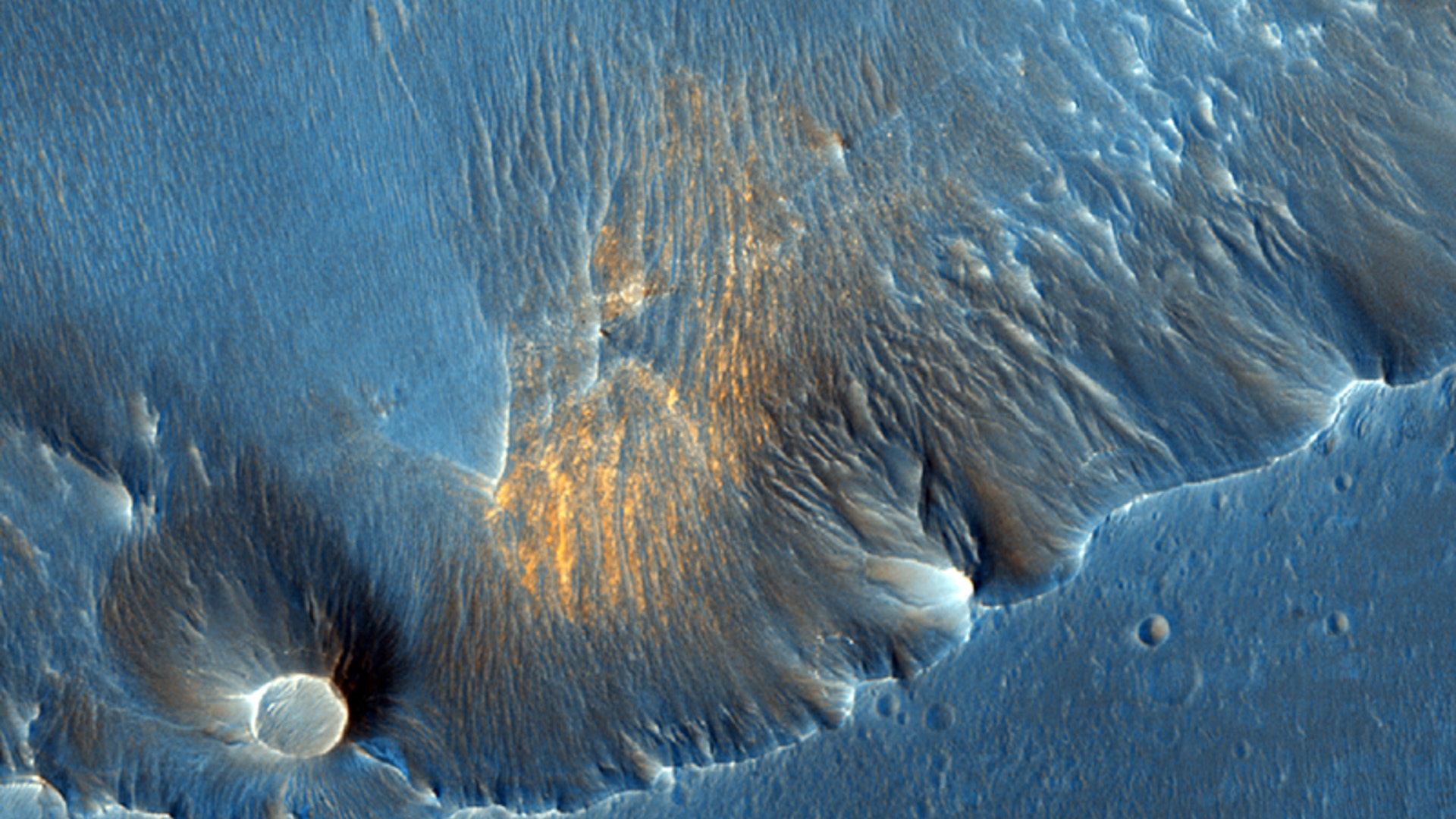 Hematite in Capri Chasma