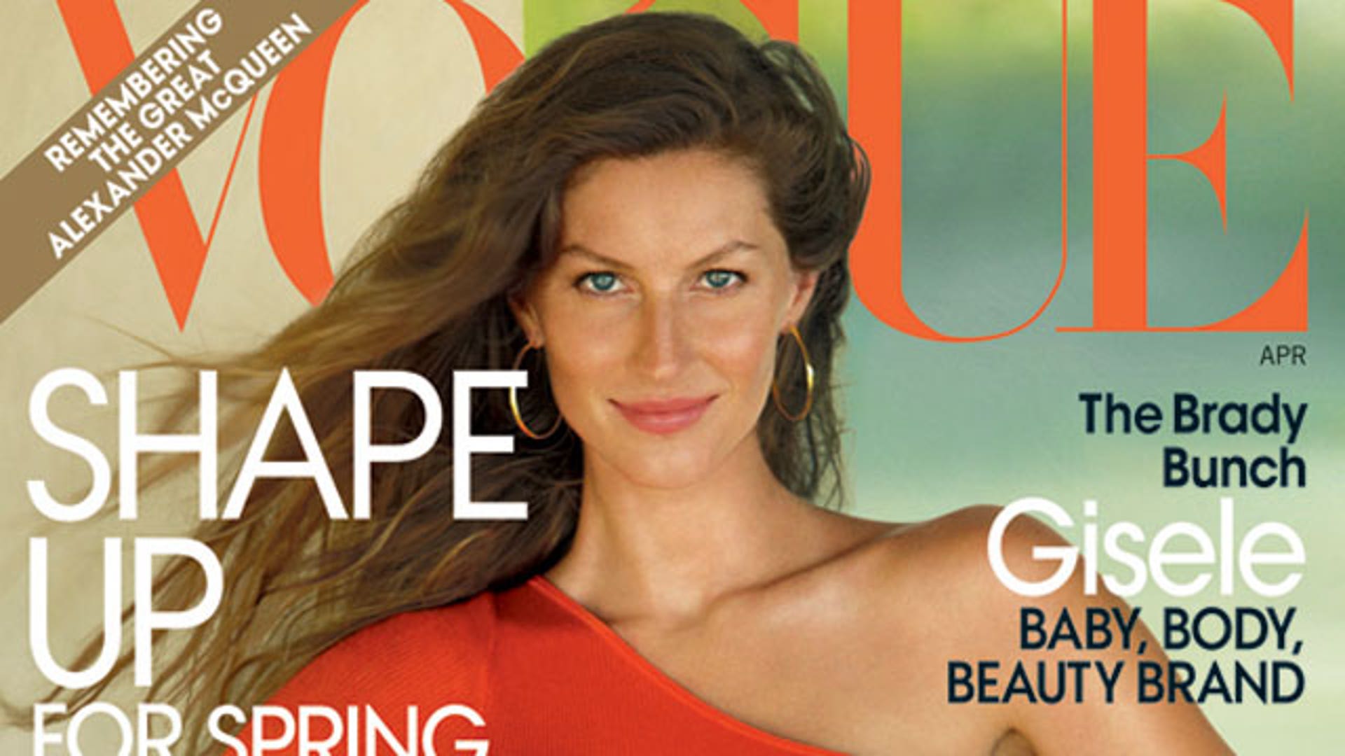 Gisele Is on the Cover of Vogue