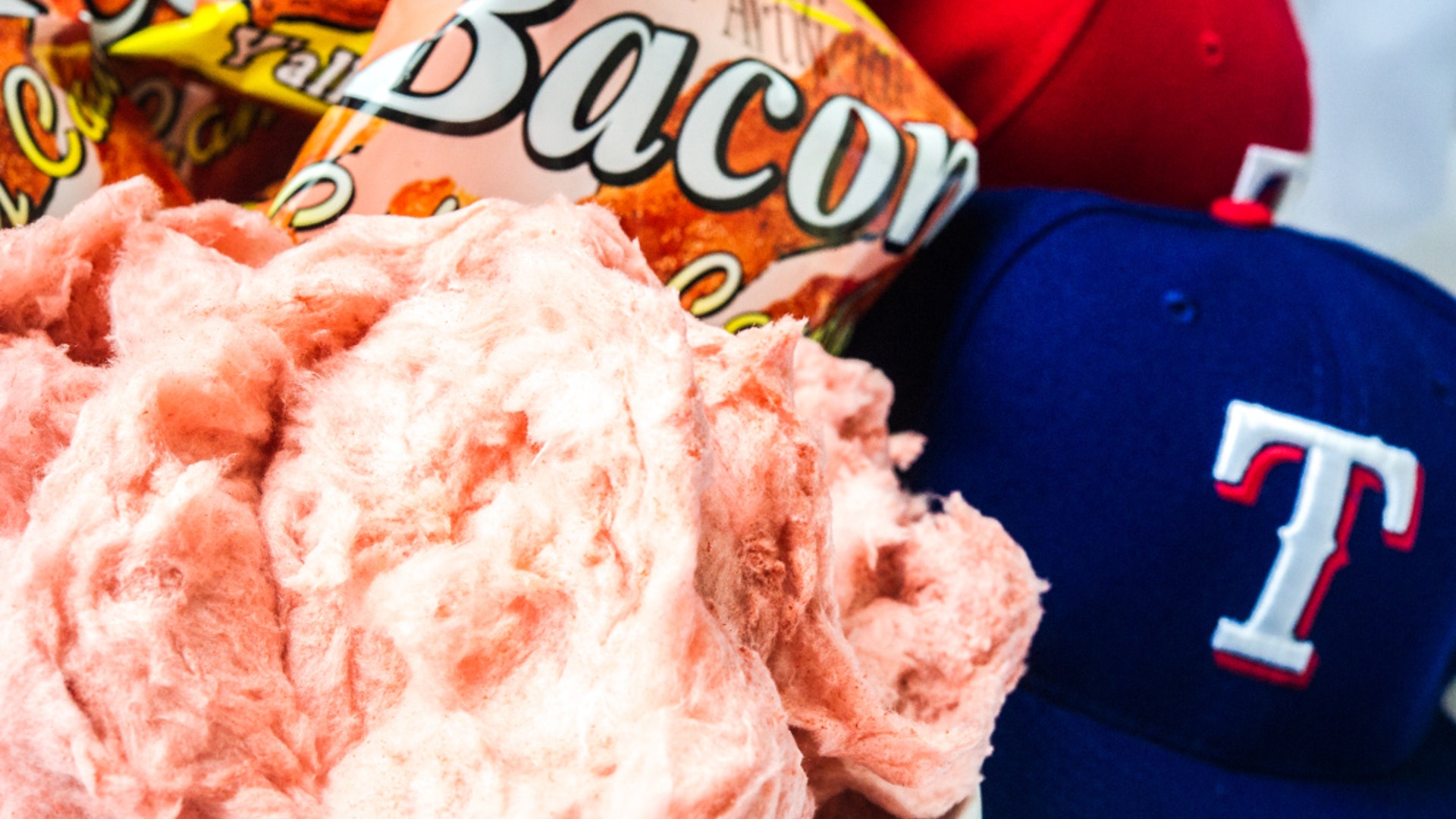 Bacon Cotton Candy coming to the Texas Rangers
