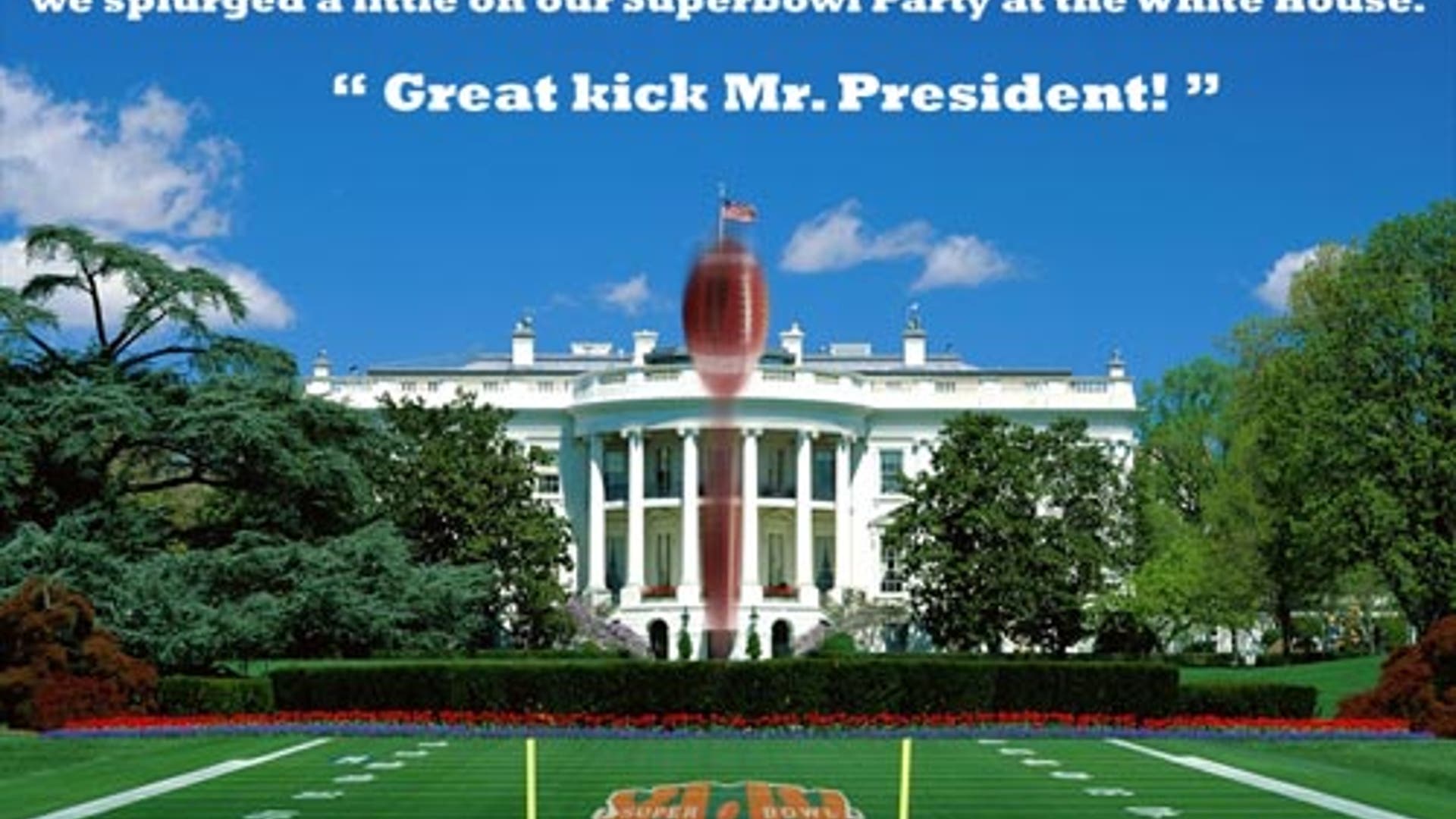 White House Super Bowl