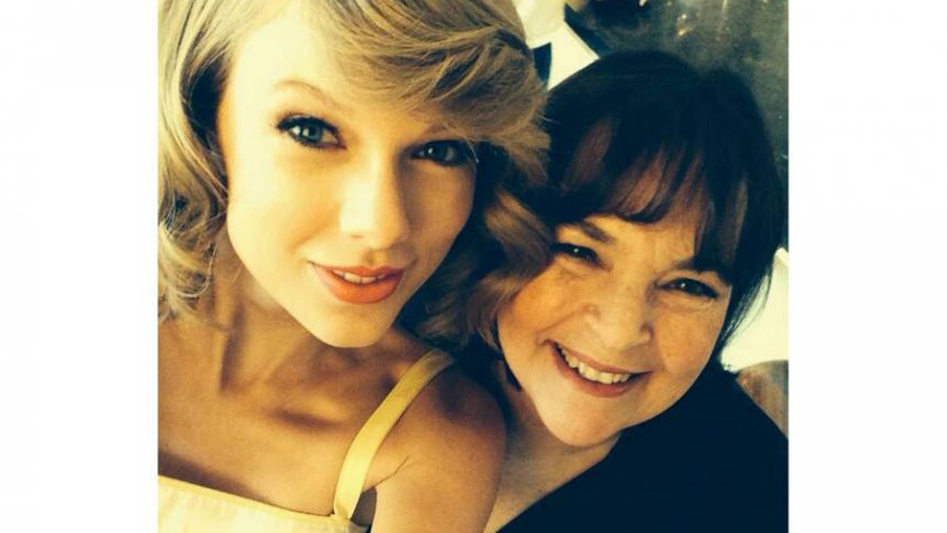 Taylor Swift with Ina Garten