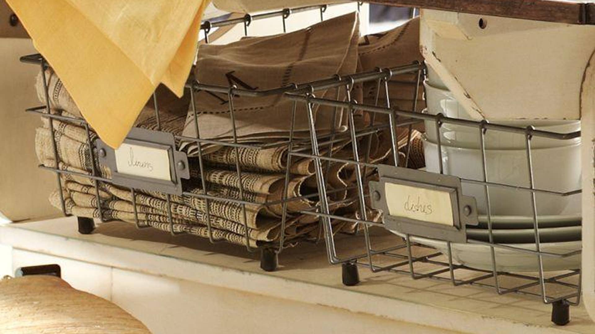 Display With Baskets