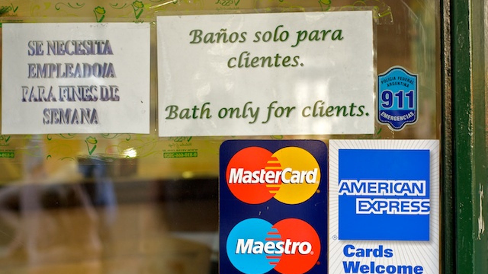 Spanglish baths for customers