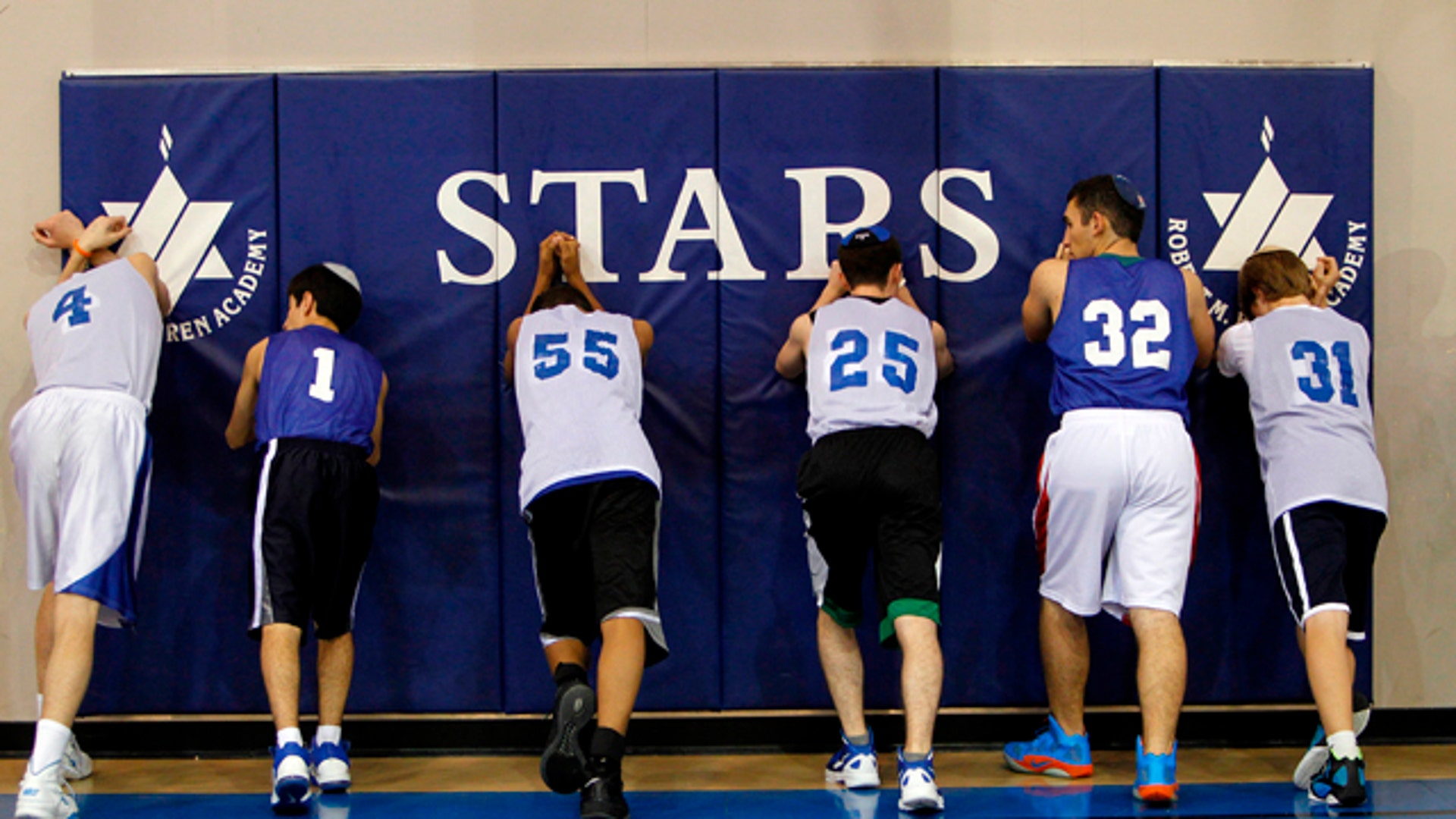 Beren Academy basketball practice