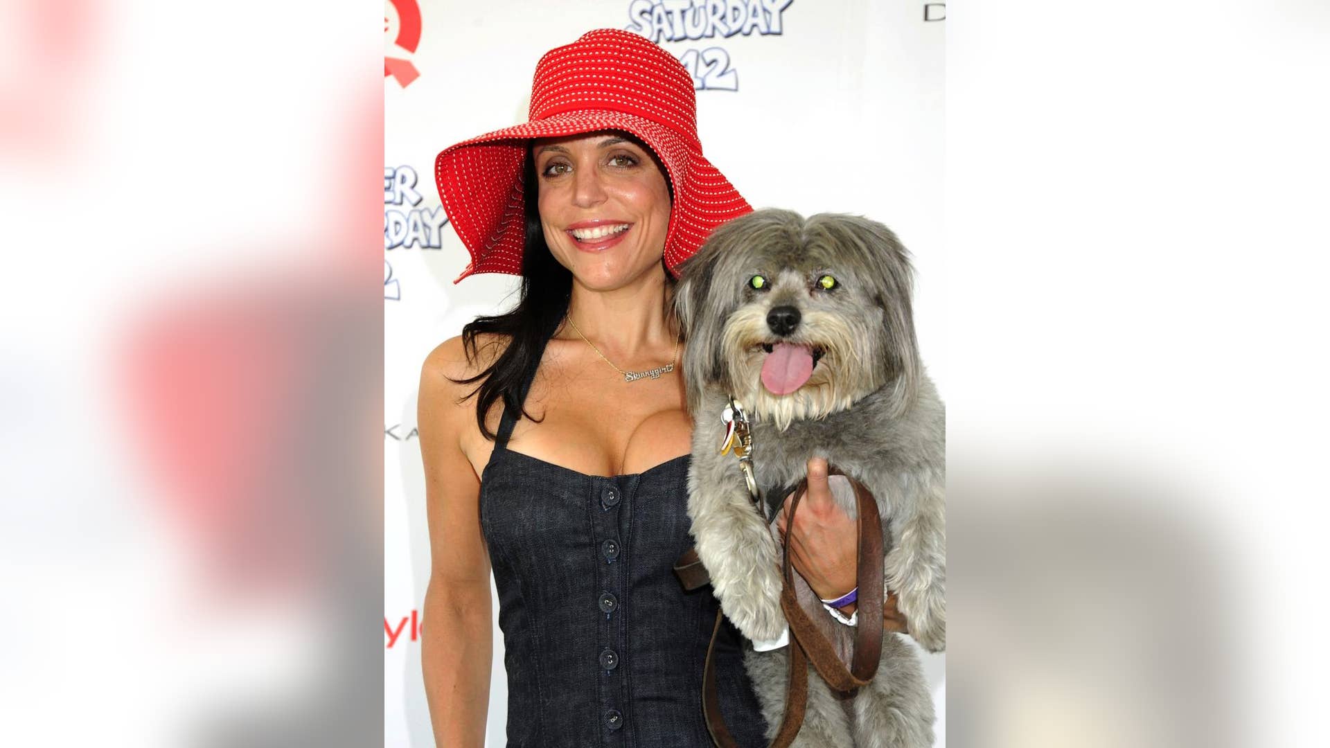 Bethenny Frankel and dog Cookie