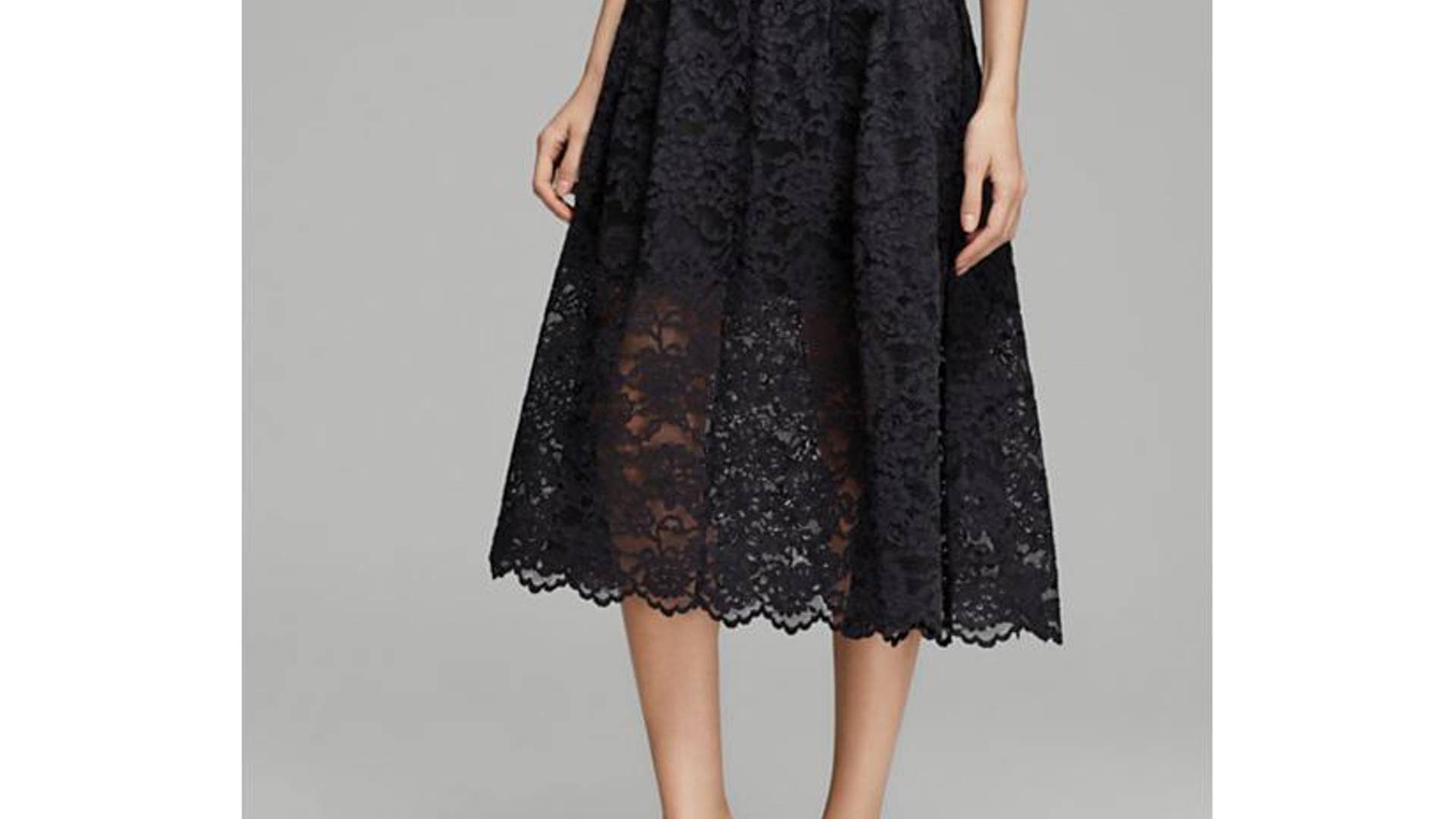 Tibi Skirt Silk Gazaar Skirt