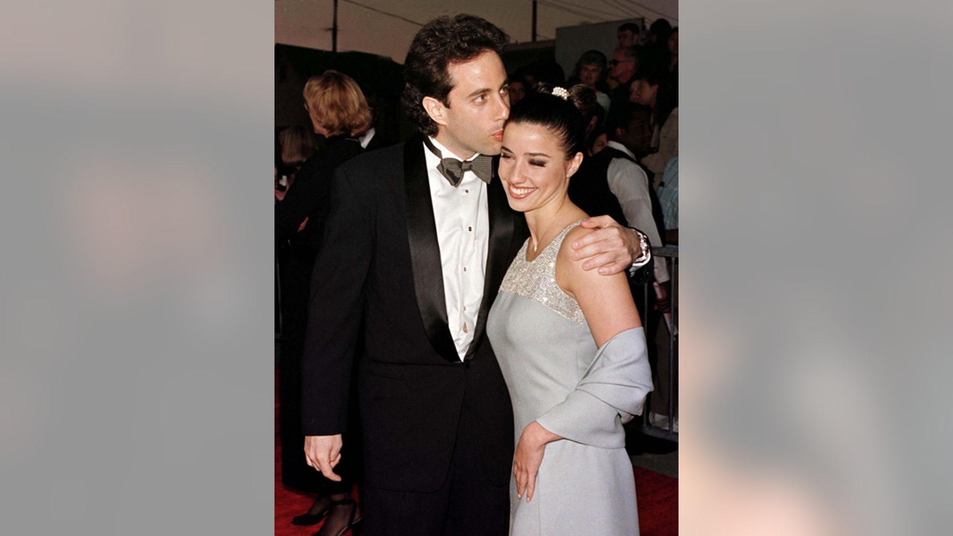 Jerry Seinfeld and Shoshanna Lonstein 