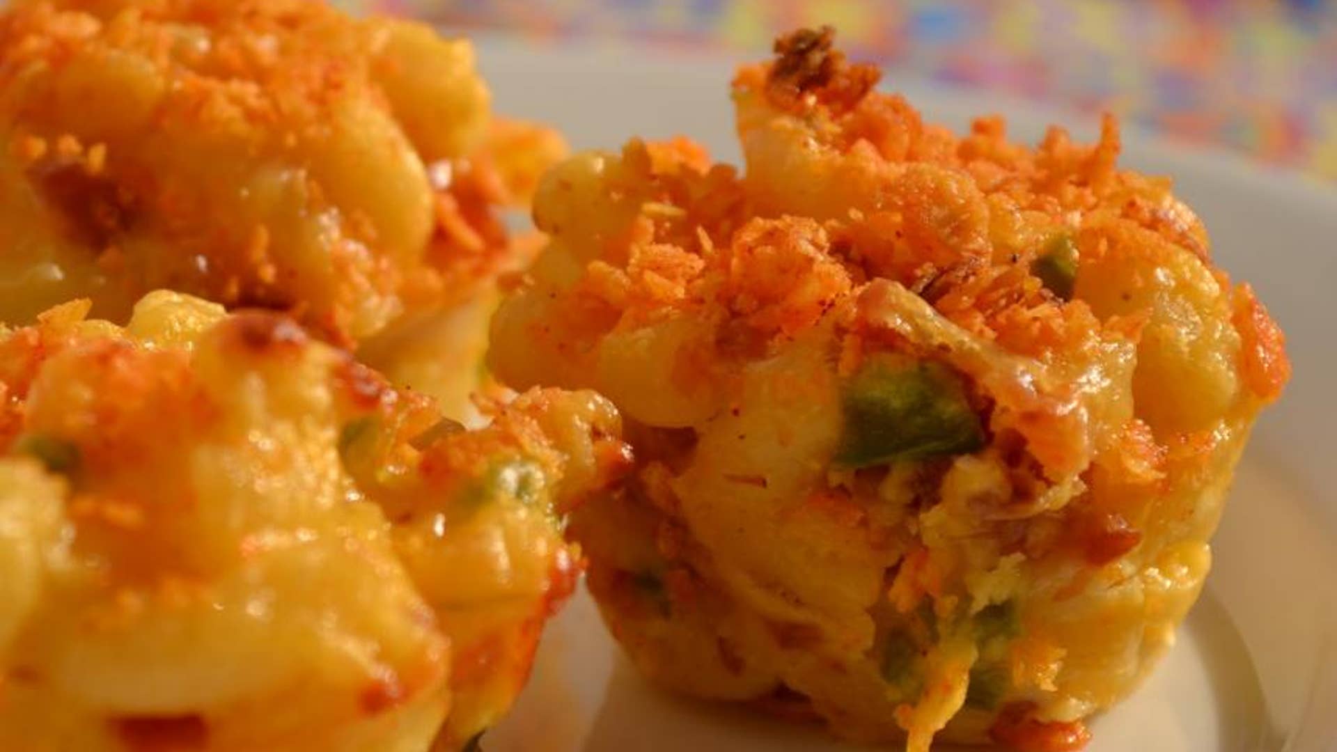 Spicy Mac and Cheese Doritos Bites