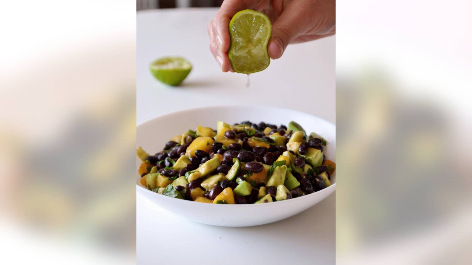 Black Bean, Mango and Avocado Salad