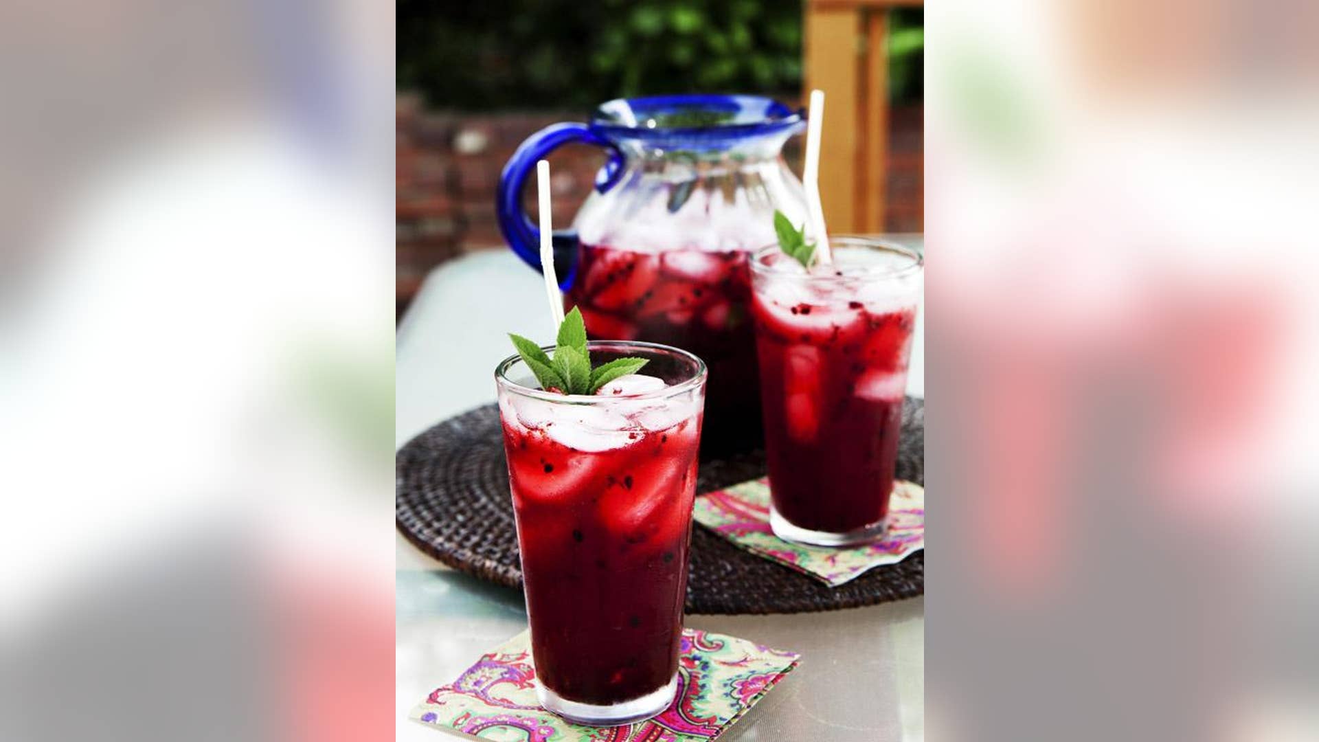 Blackberry Mint Lemonade