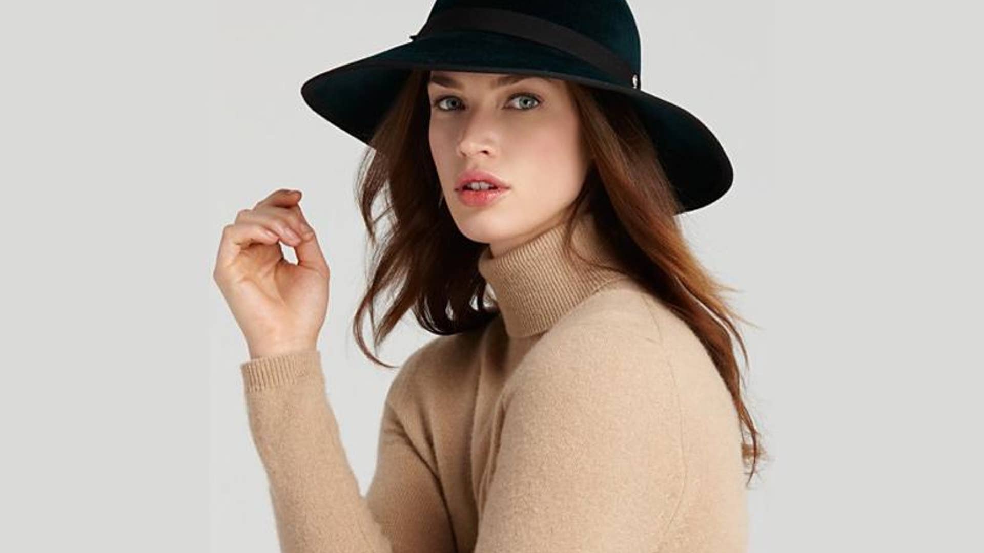 Helen Kaminski Barbara Wide Brim Felt Hat
