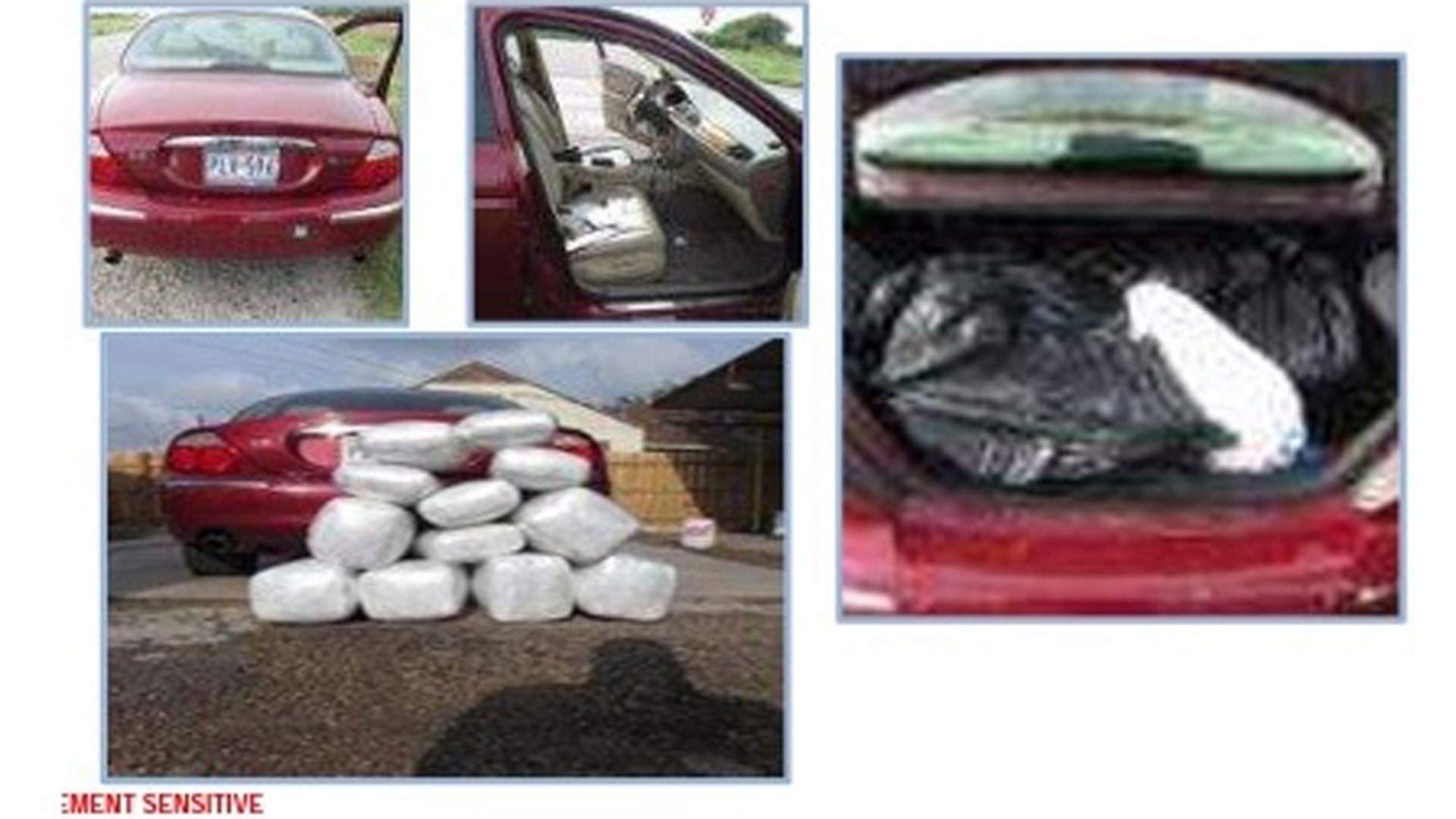 Marijuana in vehicle