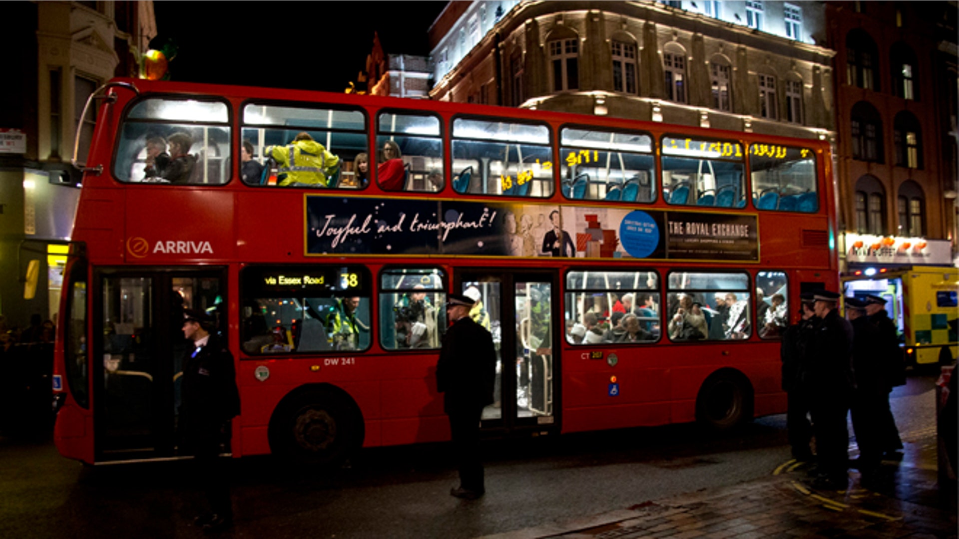 London theater collapse