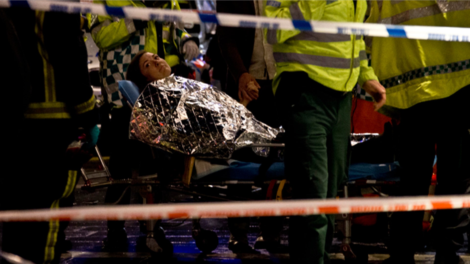 London theater collapse