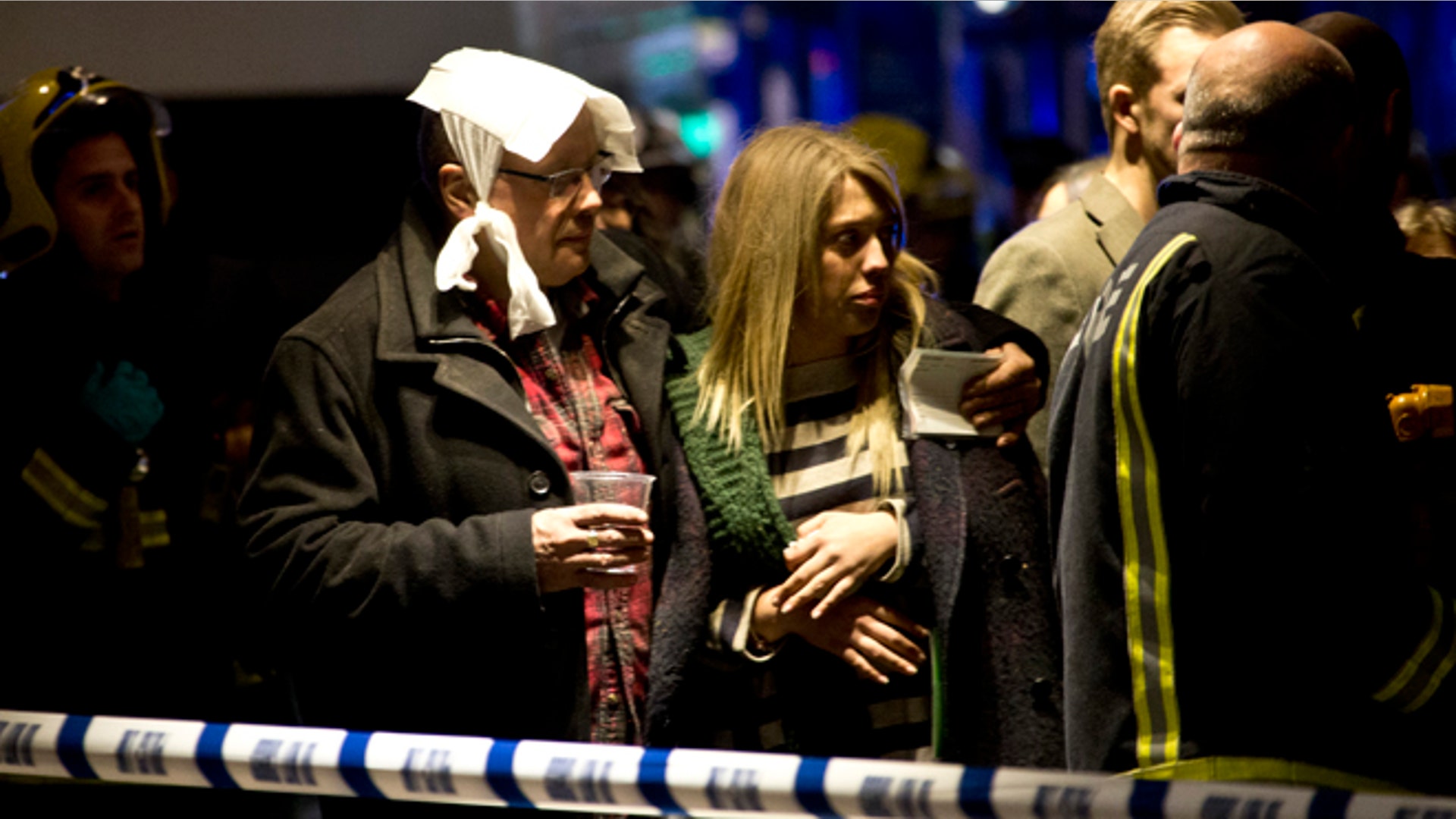 London theater collapse