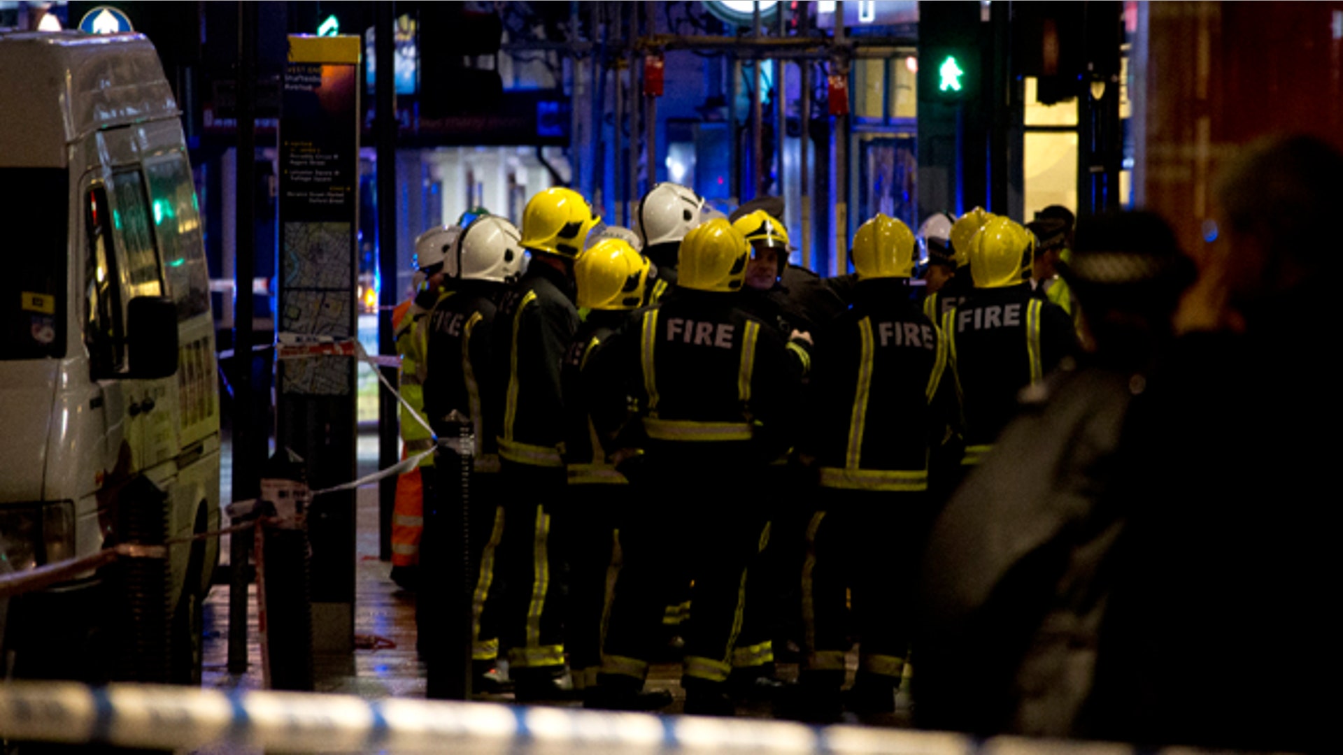 London theater collapse