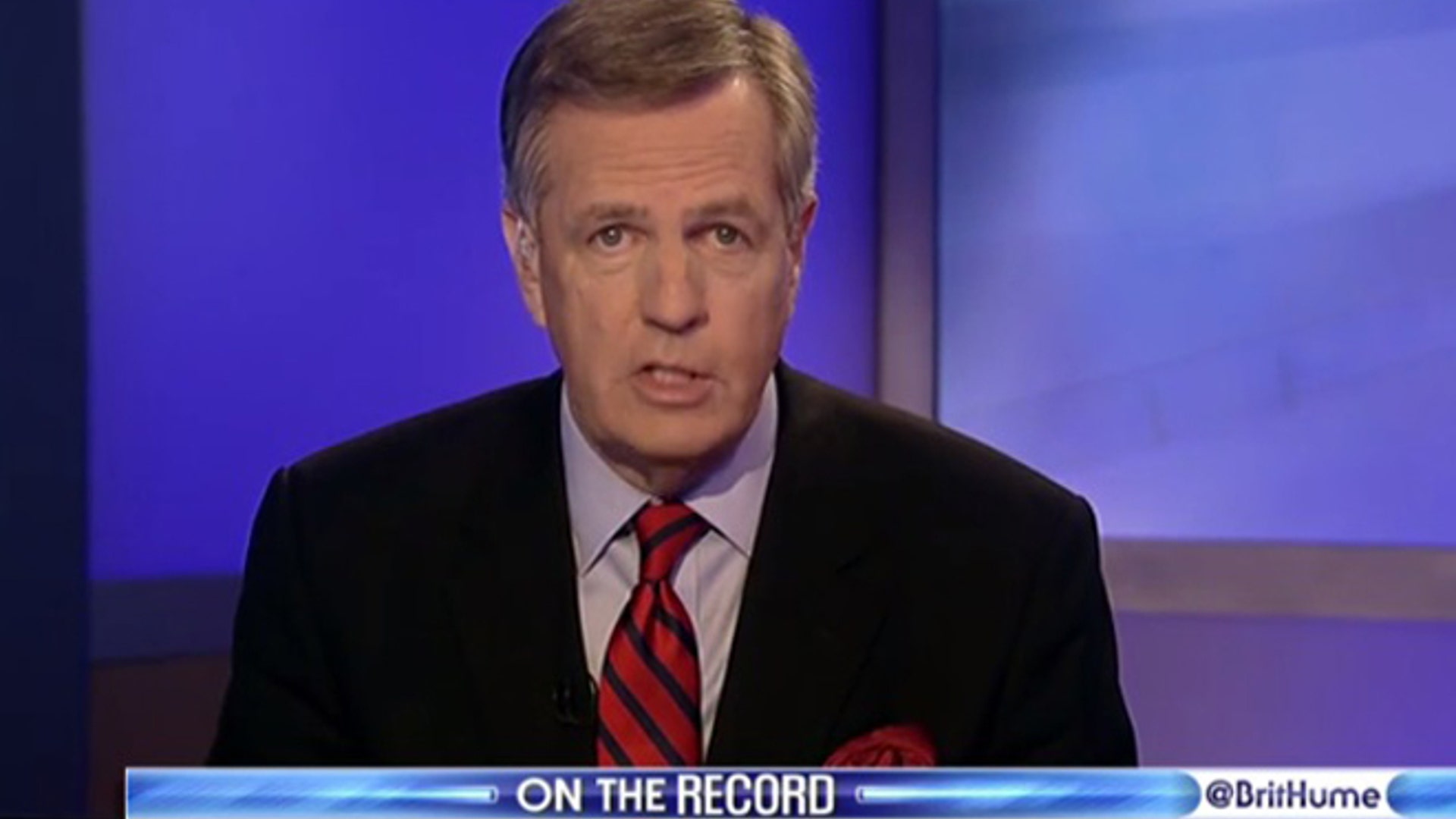 Fox News' Brit Hume signs off as host of 'On the Record'