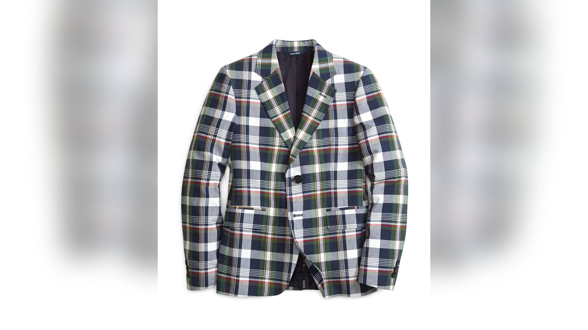 Boys' Madras Sport Coat