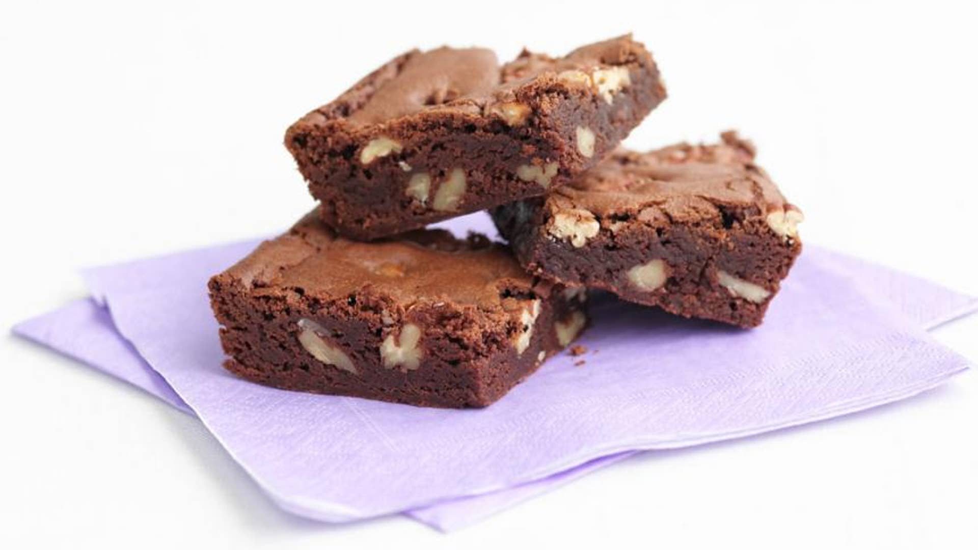 Triple Chocolate Surprise Brownies