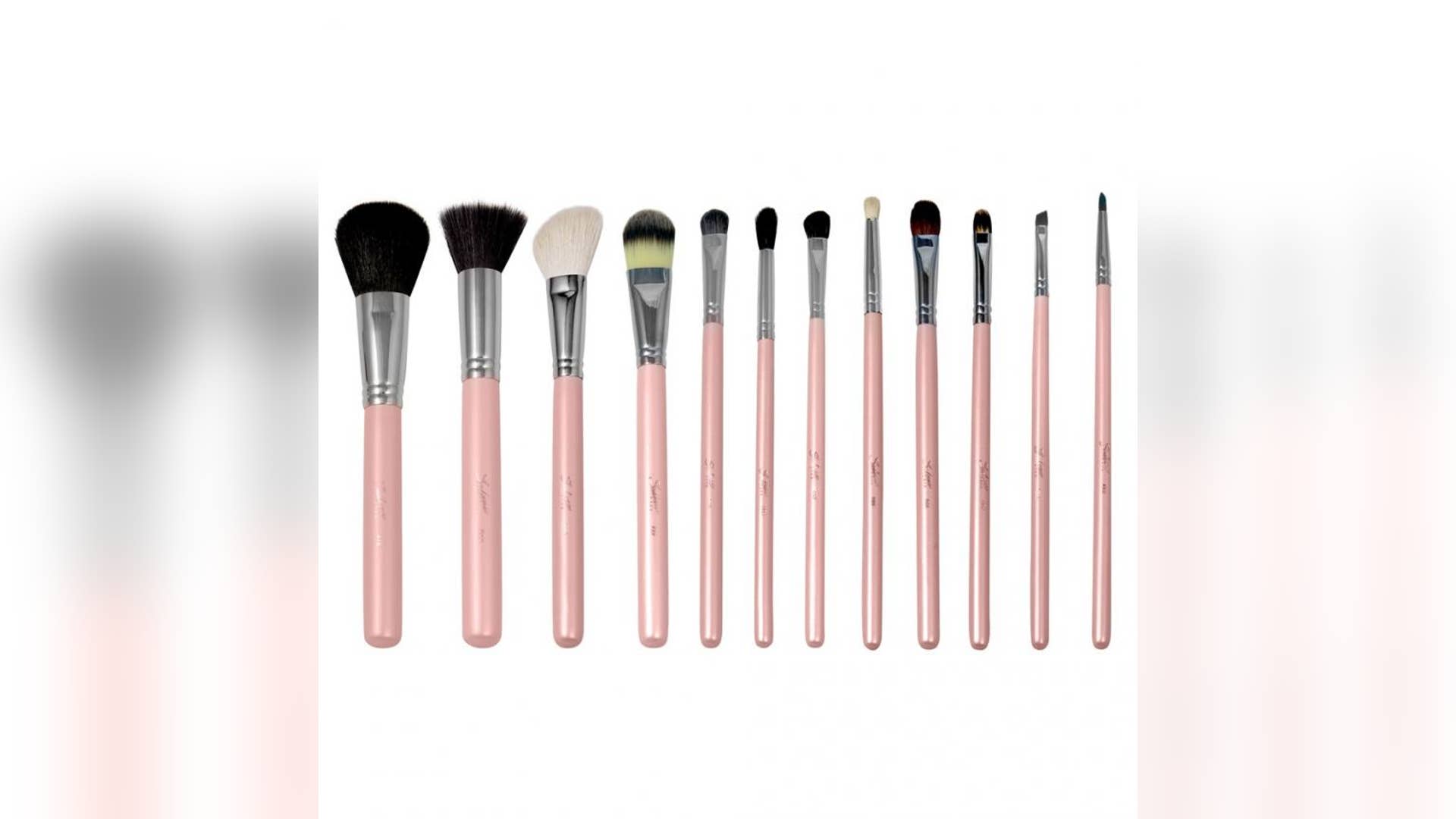 Sedona Lace 12 Piece Professional Makeup Brushes - Pink, $59.95