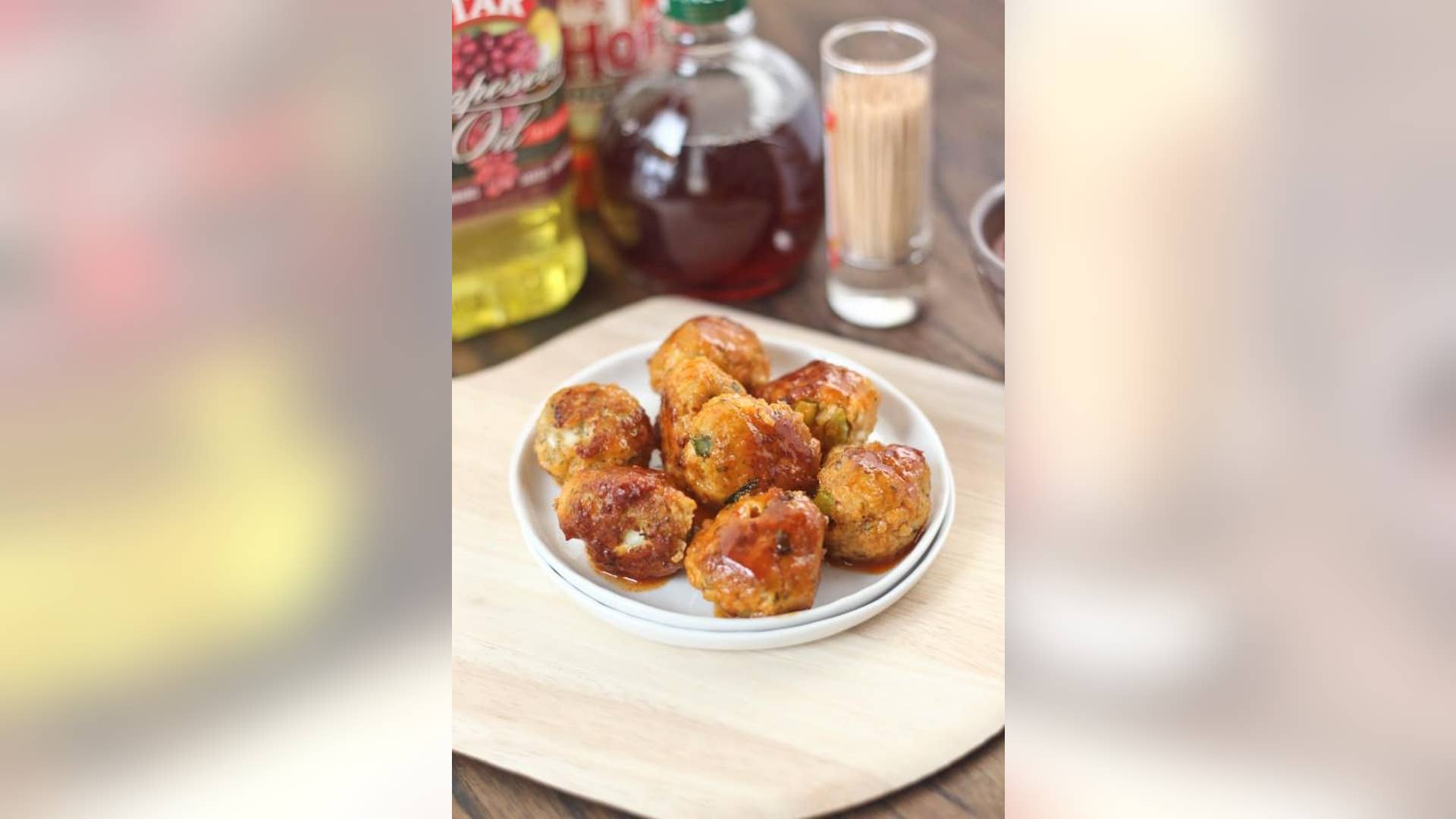 Buffalo Chicken Meatballs