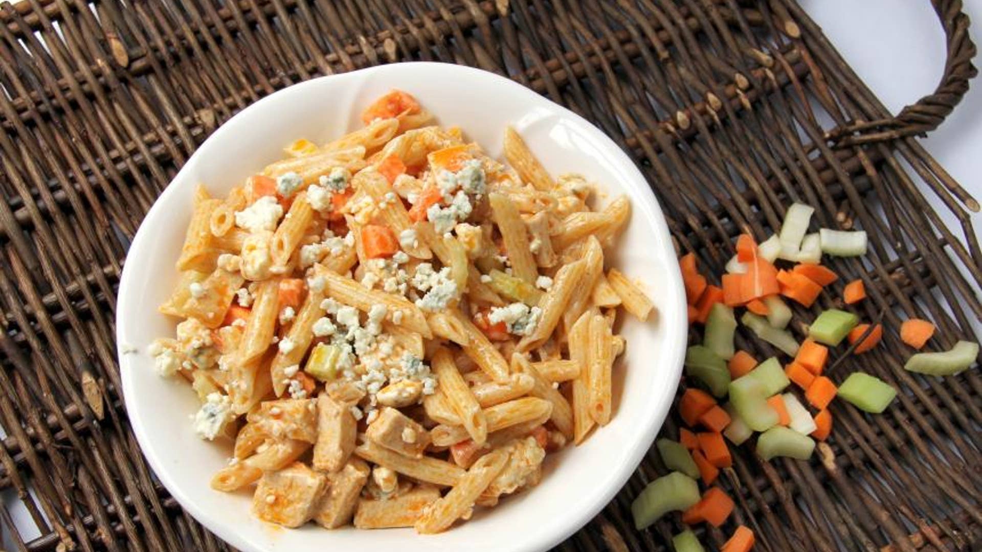 Buffalo Chicken Pasta Salad