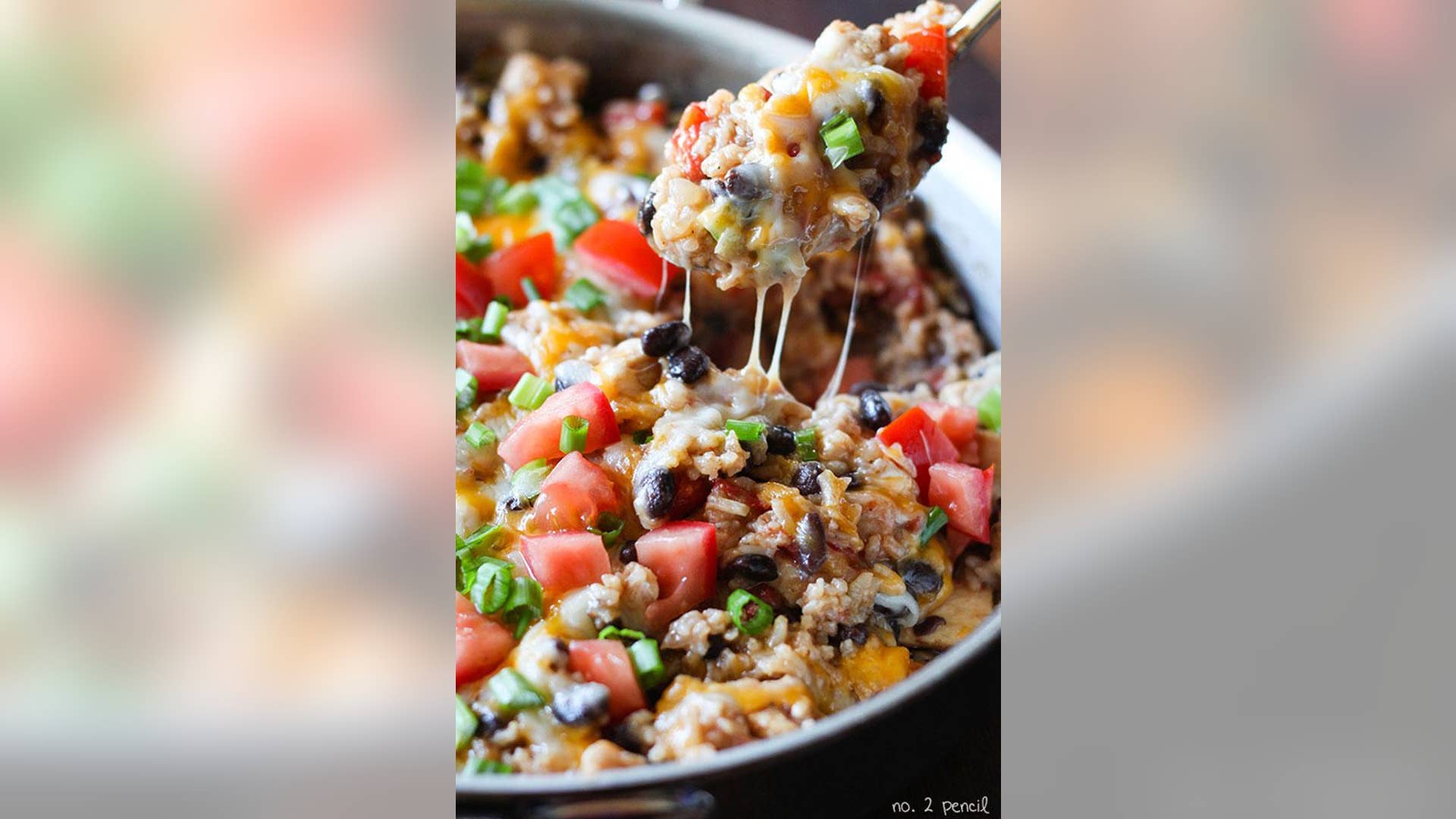 One-Pan Chicken Burrito Bowls