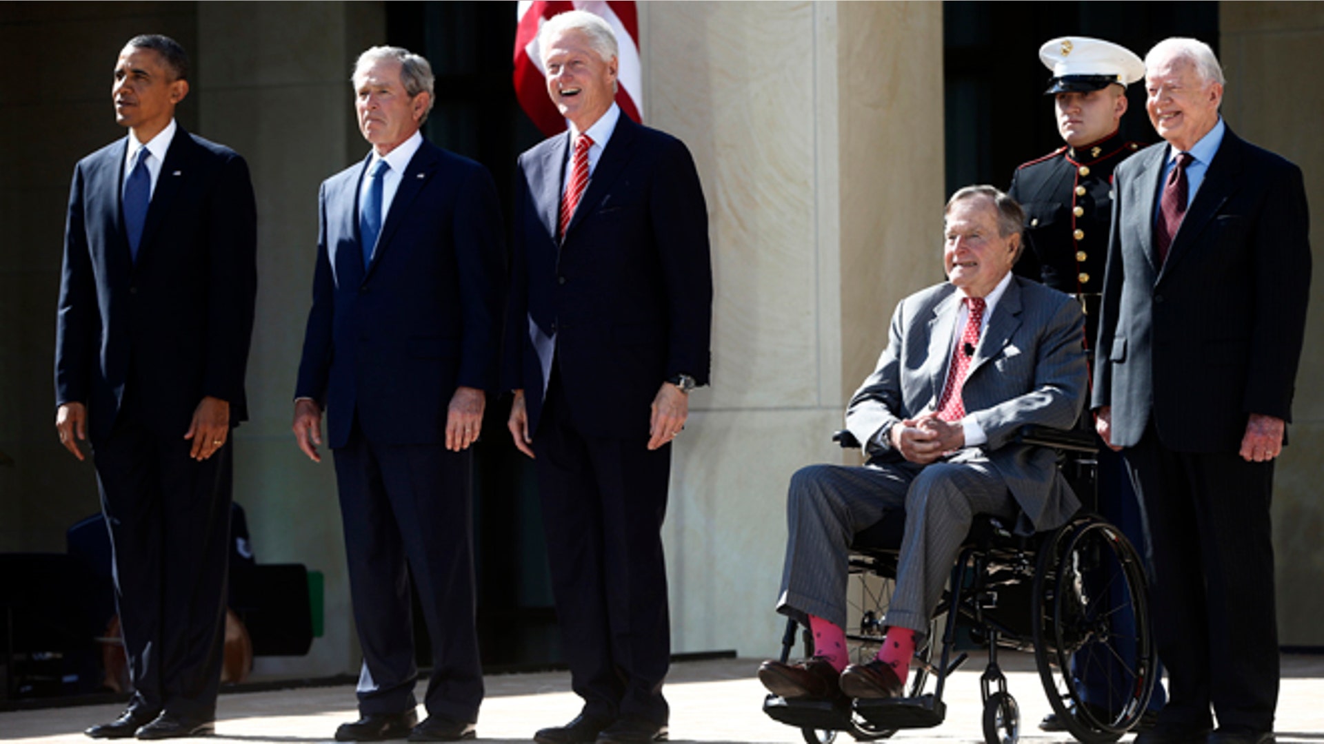 bush_library_dedication1