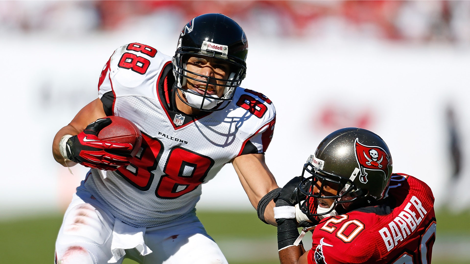 Tony Gonzalez, Tight End for the Atlanta Falcons