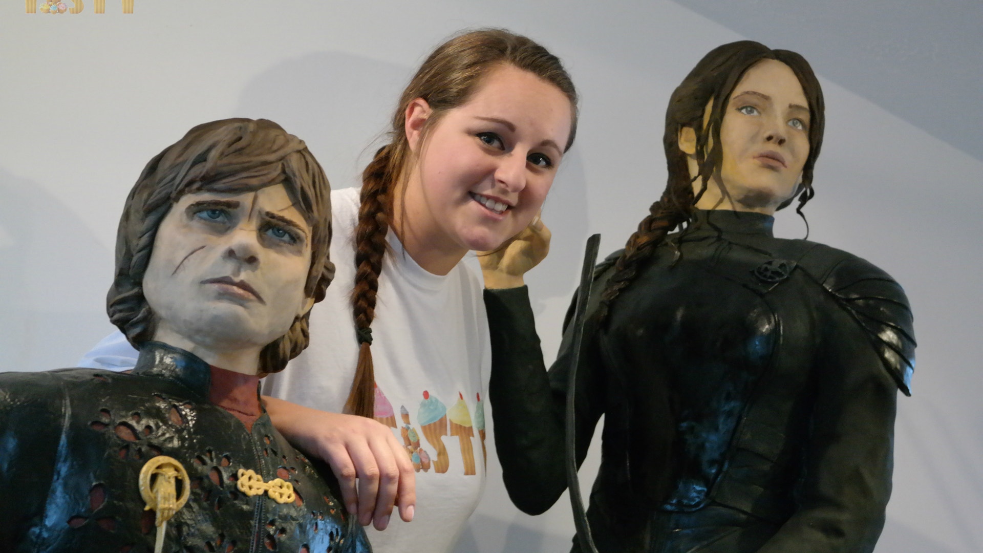 Two edible action stars