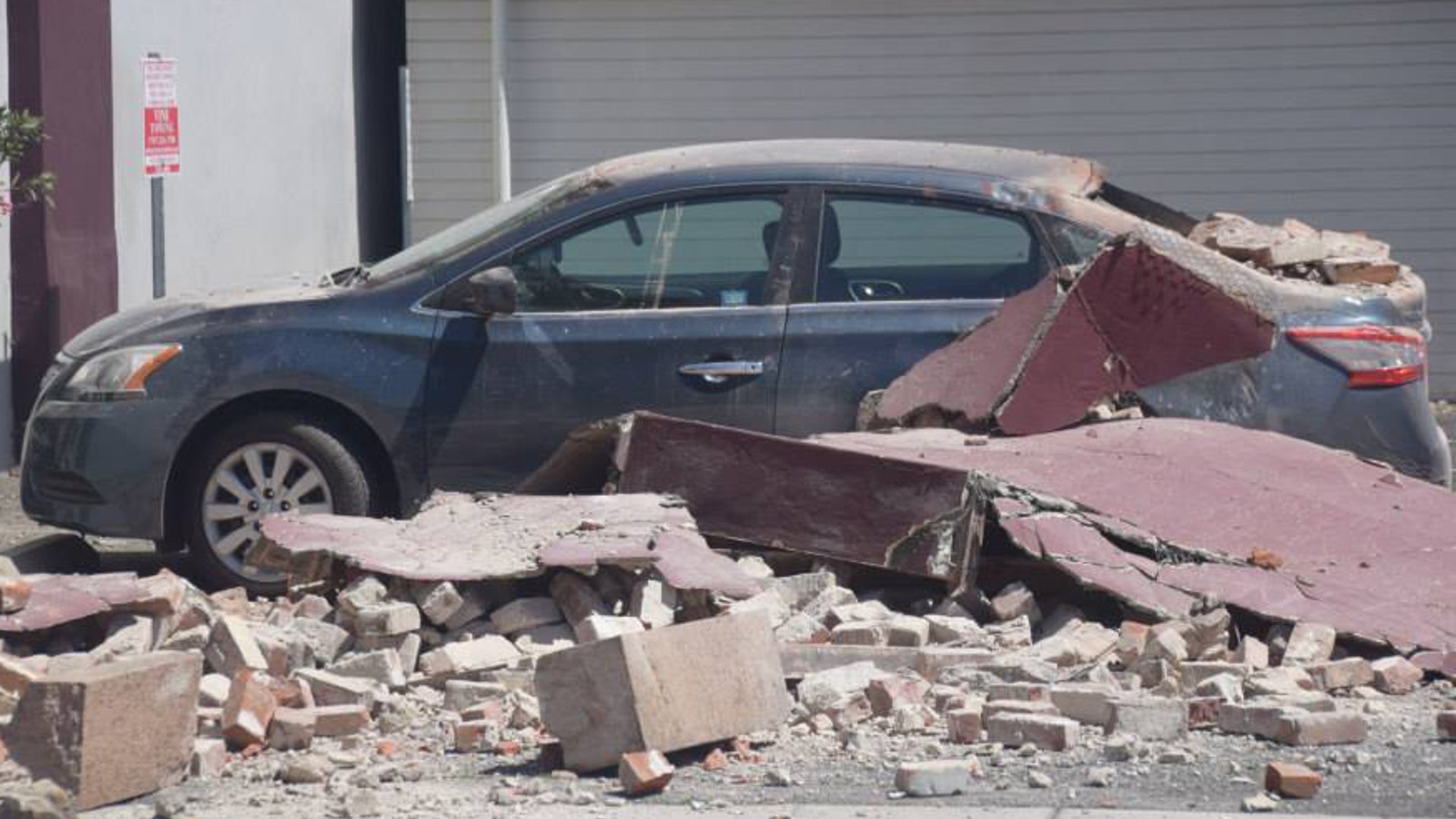 Damage in Napa Valley
