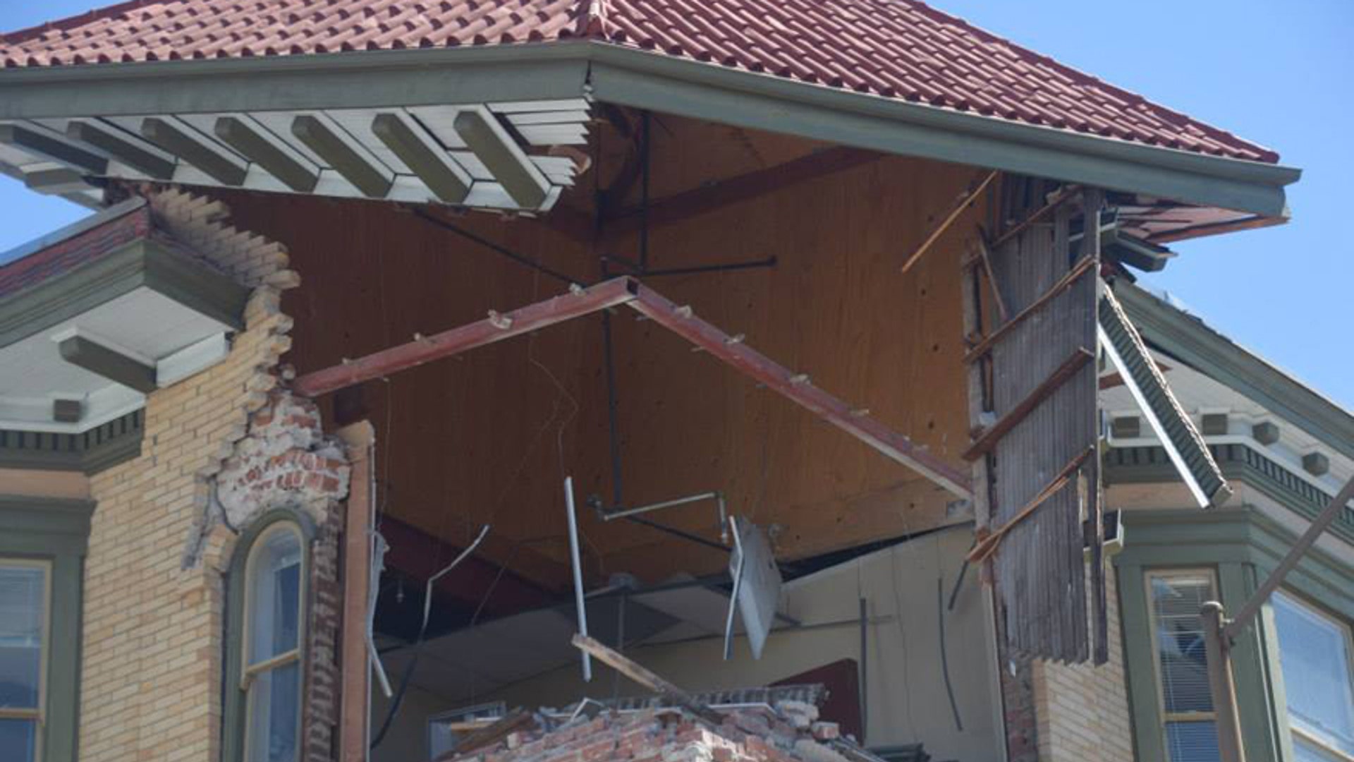 Damage in Napa Valley